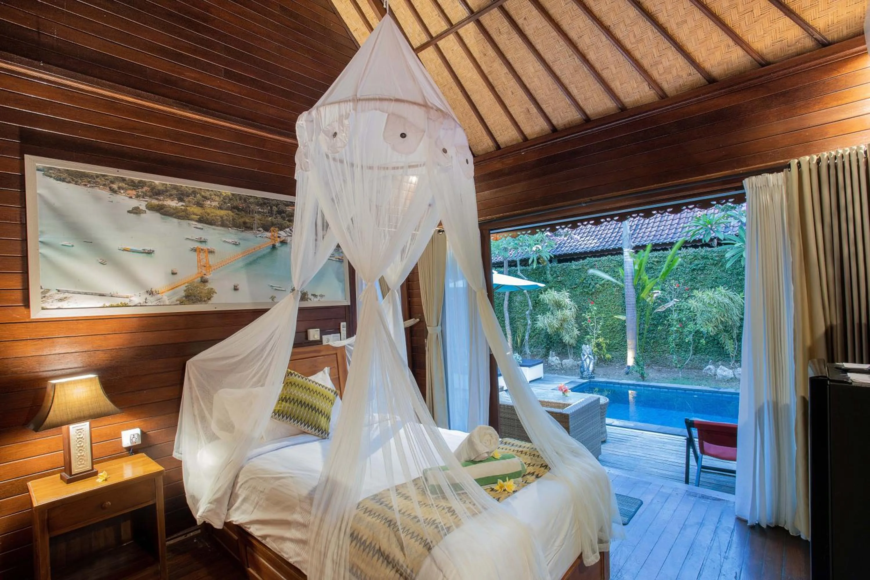 Bed in Sunset Garden Nusa Lembongan