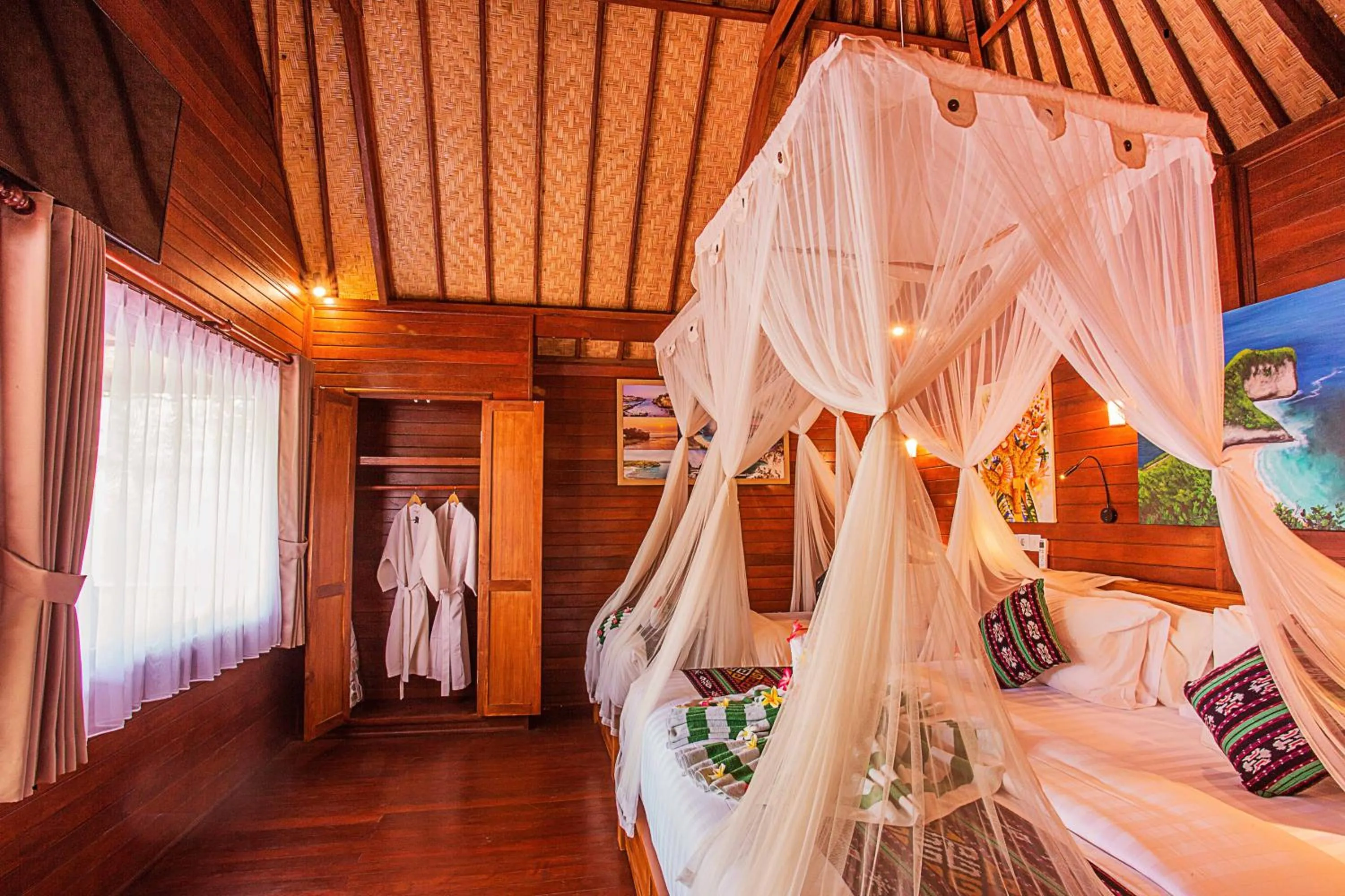 Bed in Sunset Garden Nusa Lembongan