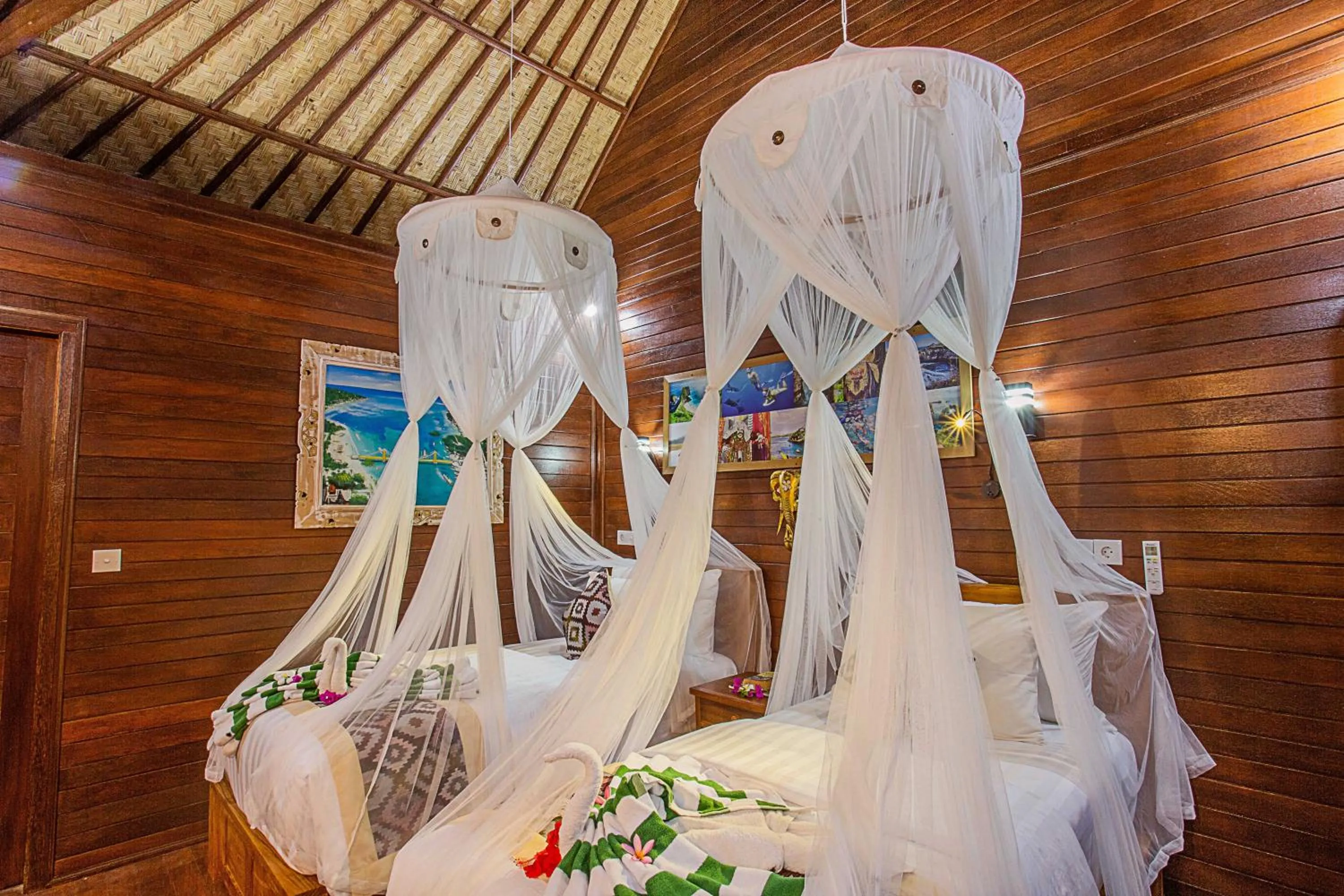 Bed in Sunset Garden Nusa Lembongan