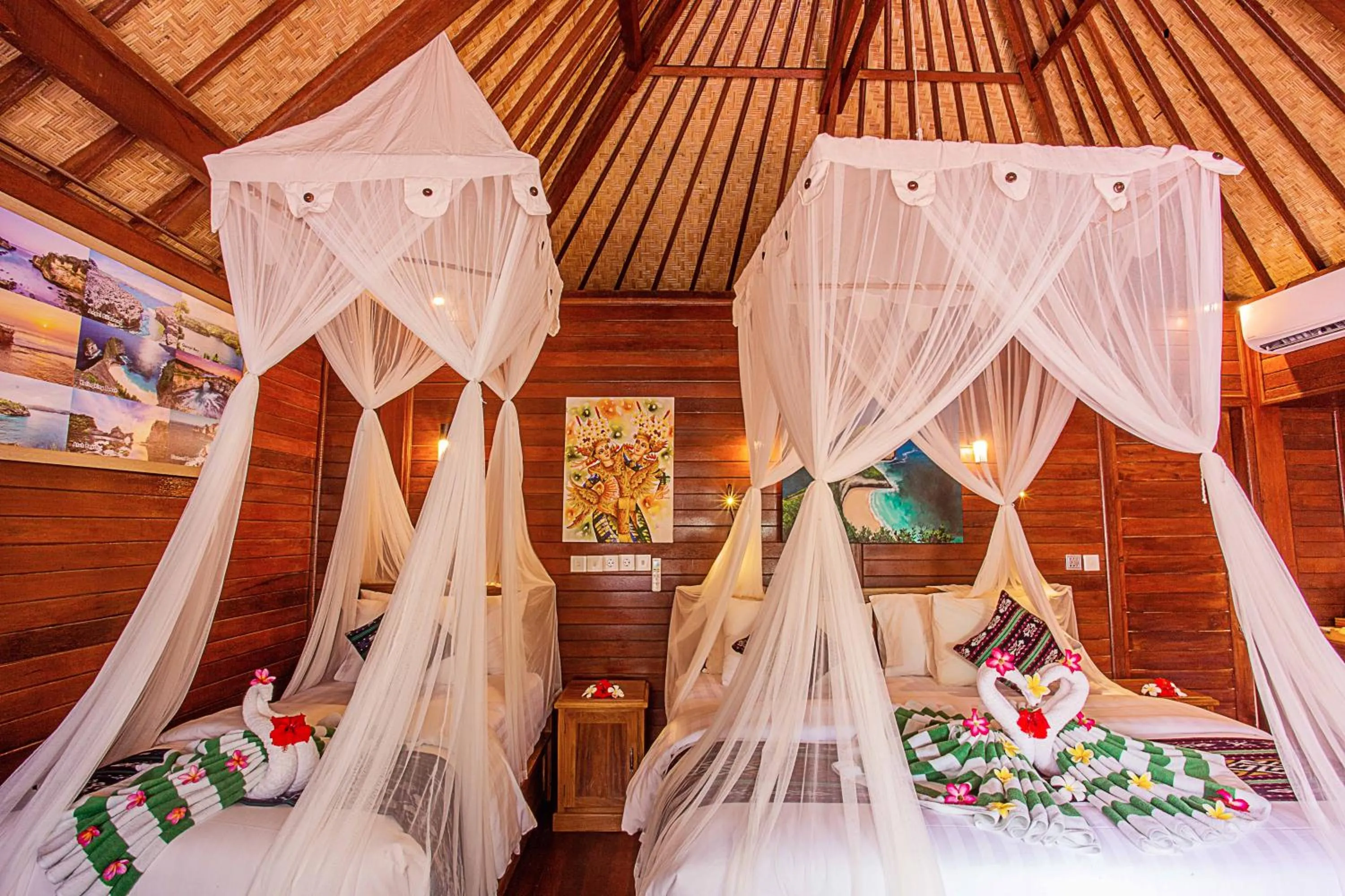 Bed in Sunset Garden Nusa Lembongan