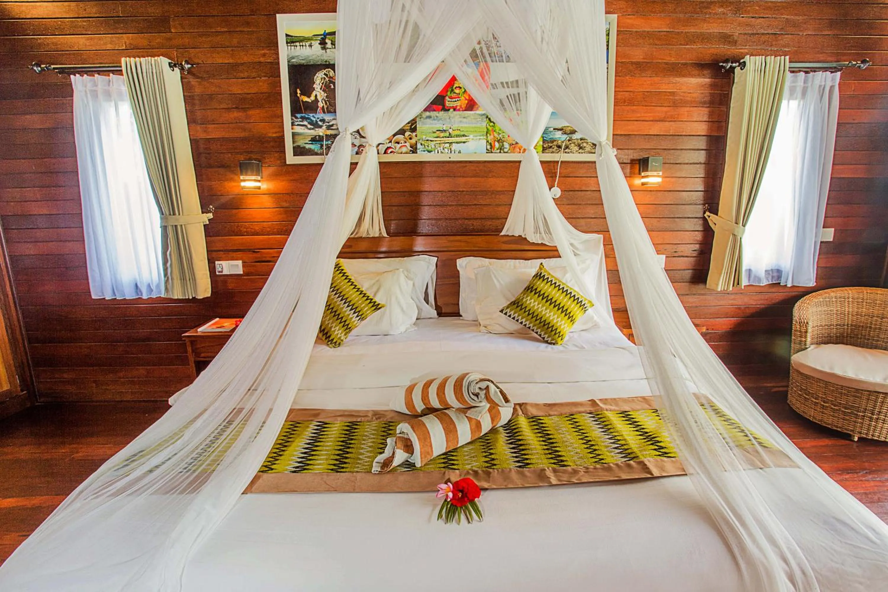 Bed in Sunset Garden Nusa Lembongan