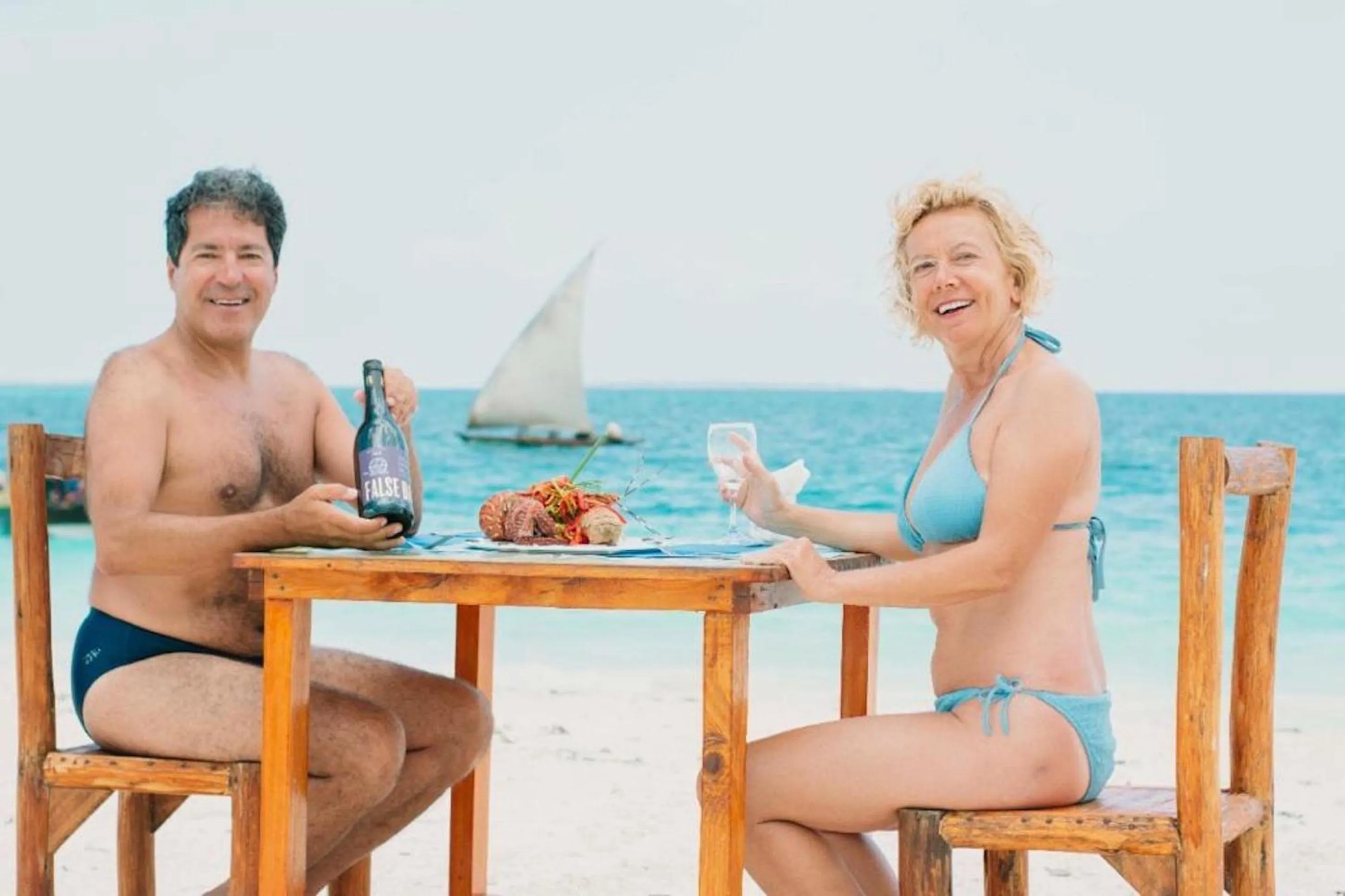 Guests in Mocco Beach Villa