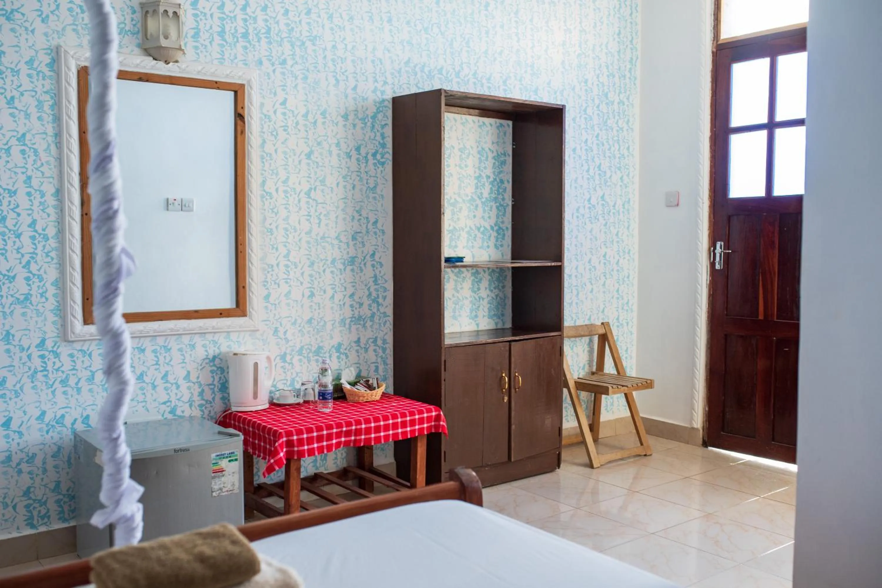 Decorative detail, Bed in Mocco Beach Villa