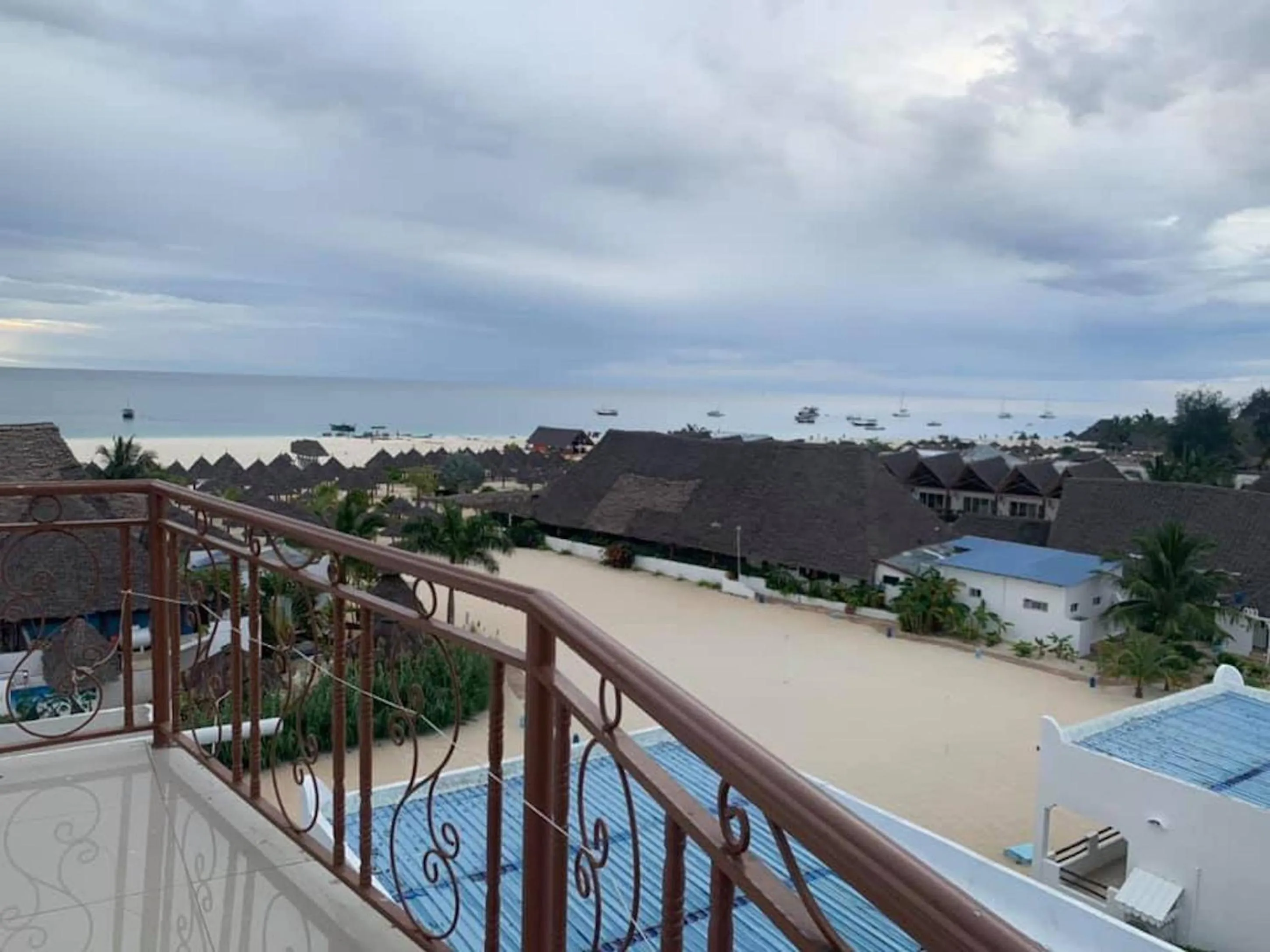Balcony/Terrace in Mocco Beach Villa