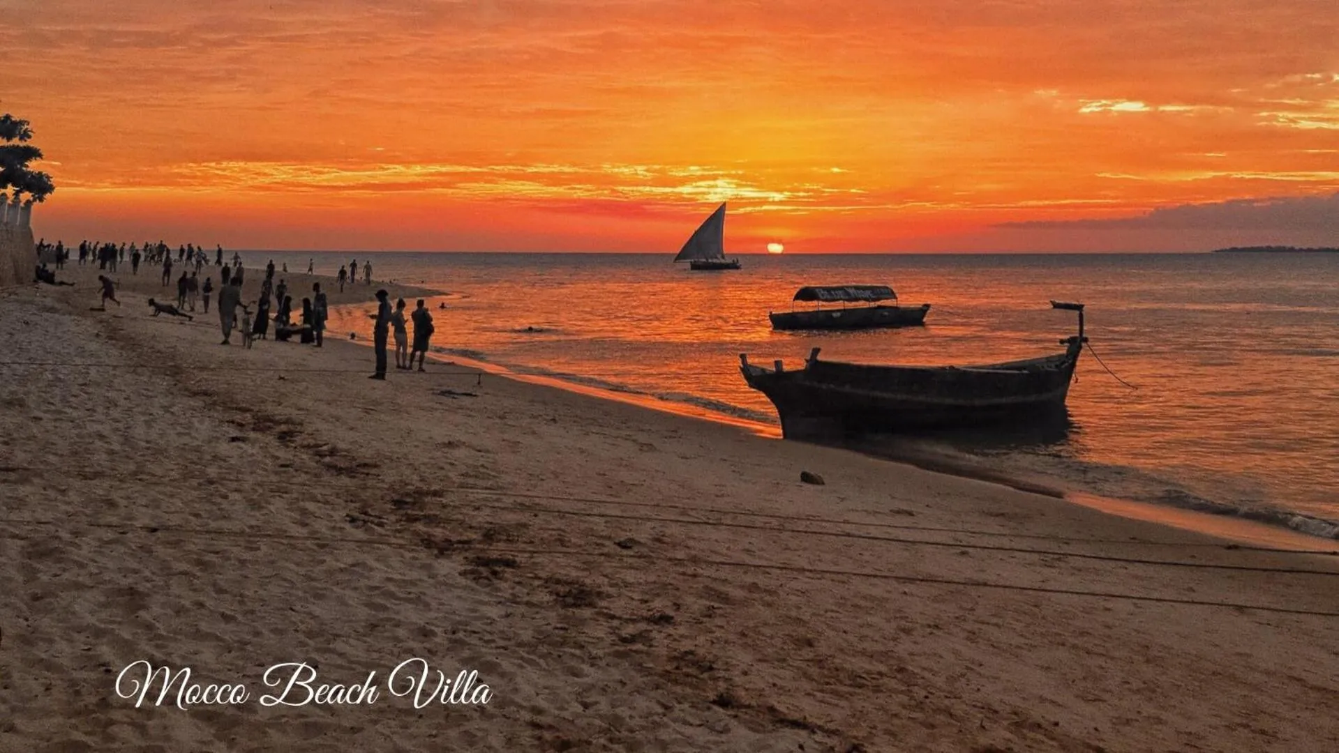 People in Mocco Beach Villa