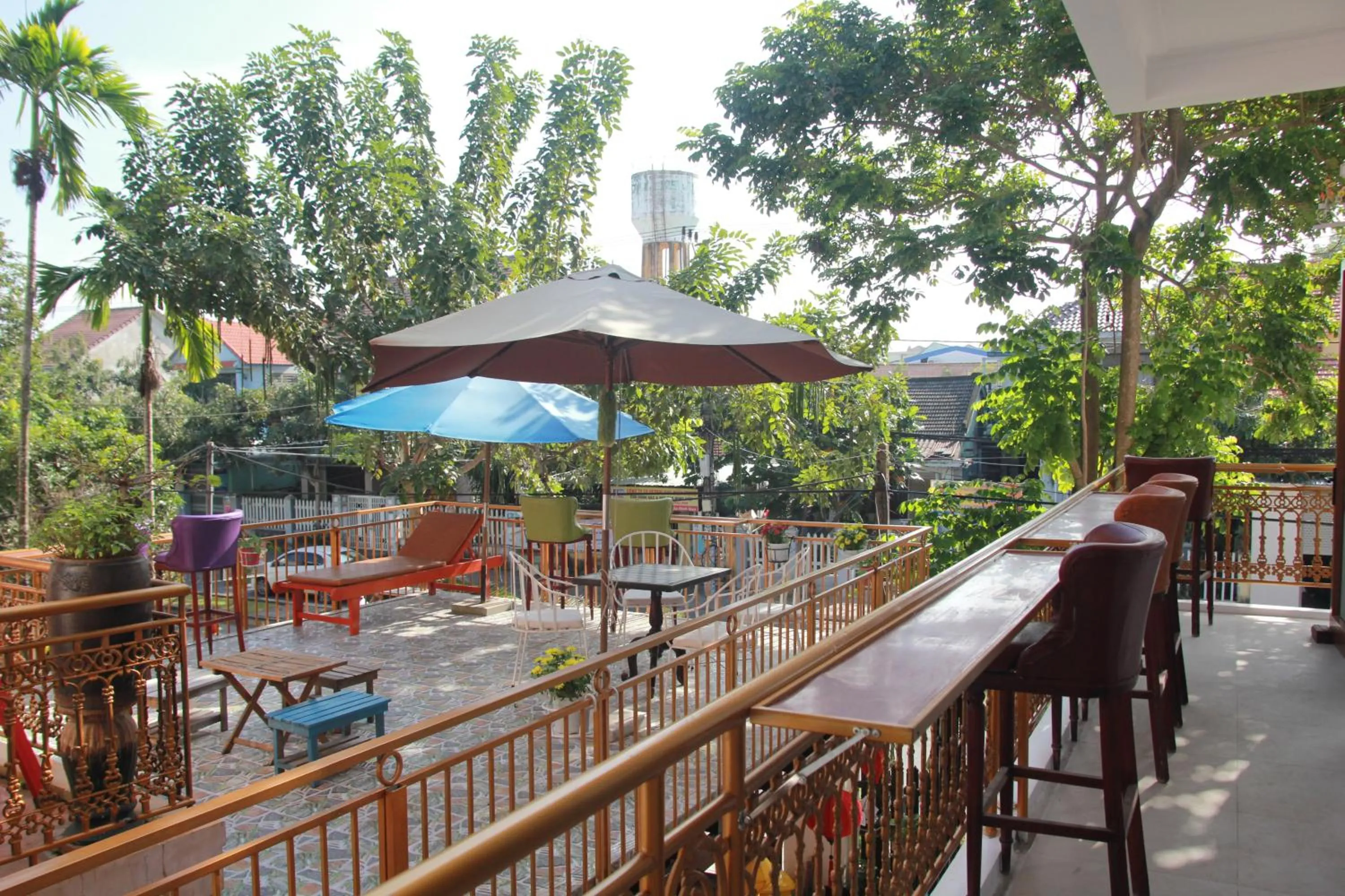 Balcony/Terrace in Hoi An Golden Horse Villa