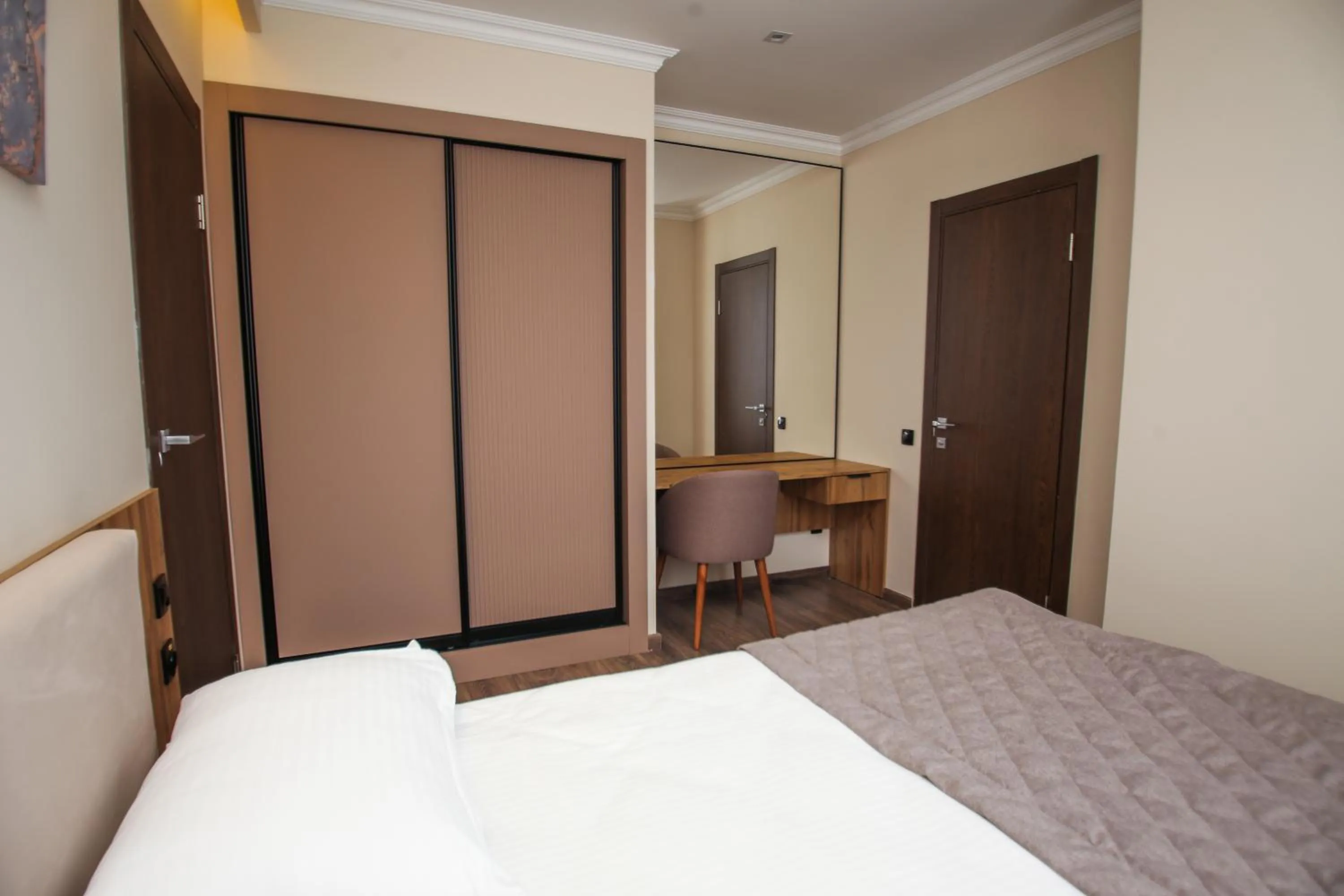 Bedroom, Bed in Chagala Residence Atyrau