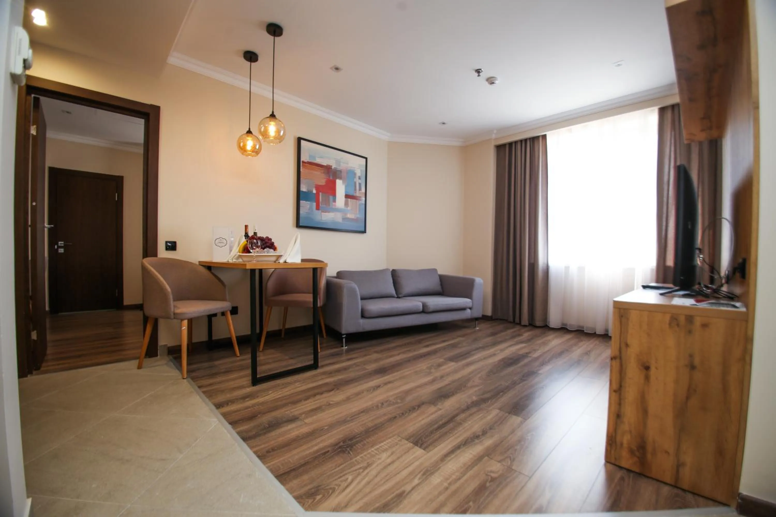 Seating area in Chagala Residence Atyrau