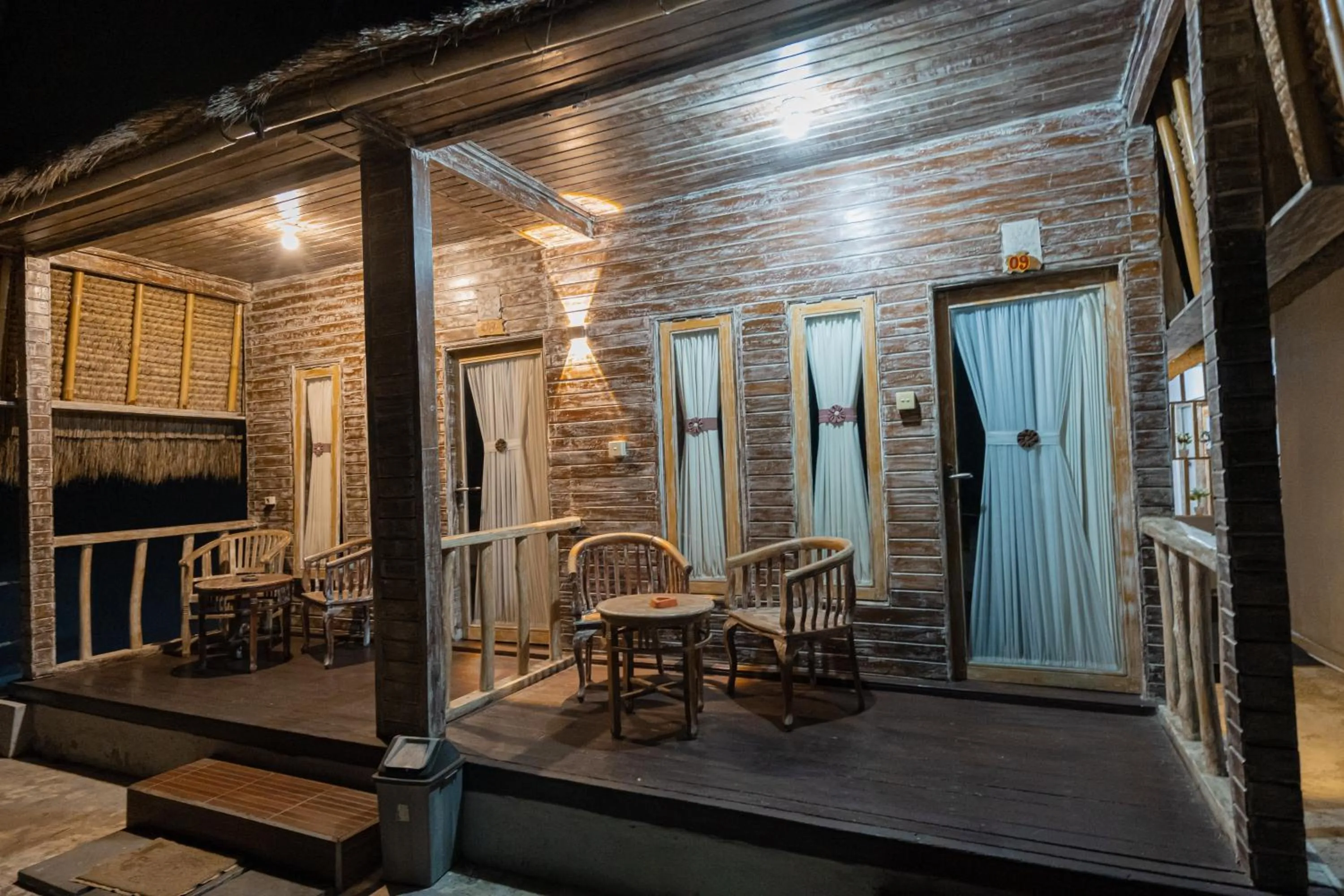 Balcony/Terrace in The Mel Homestay