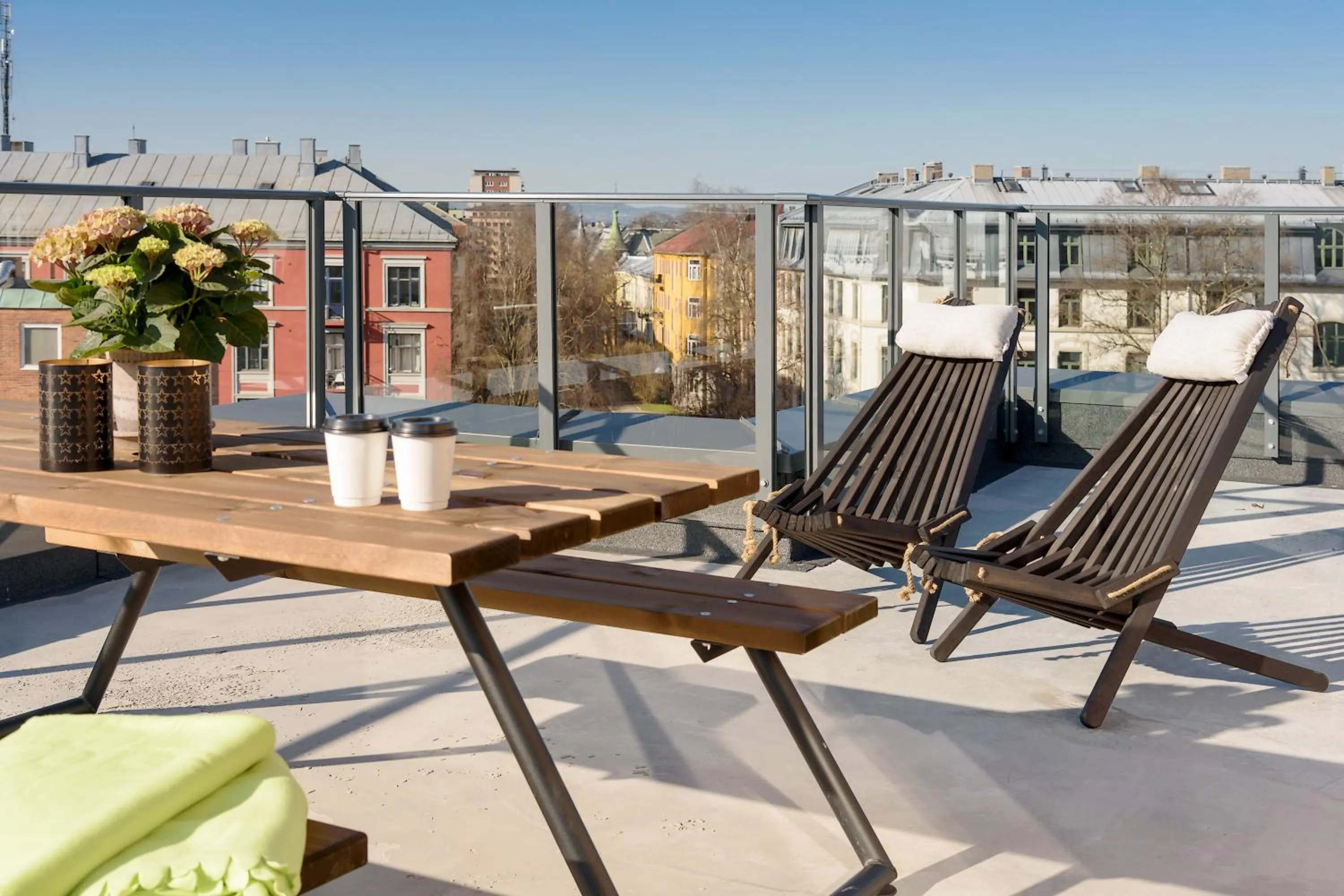 Balcony/Terrace in The Apartments Company - Majorstuen