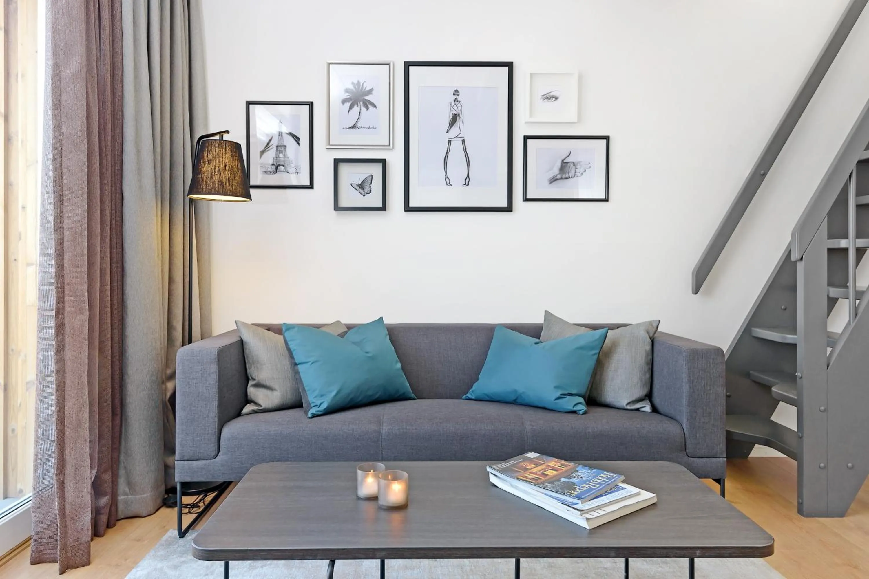 Living room in The Apartments Company - Majorstuen