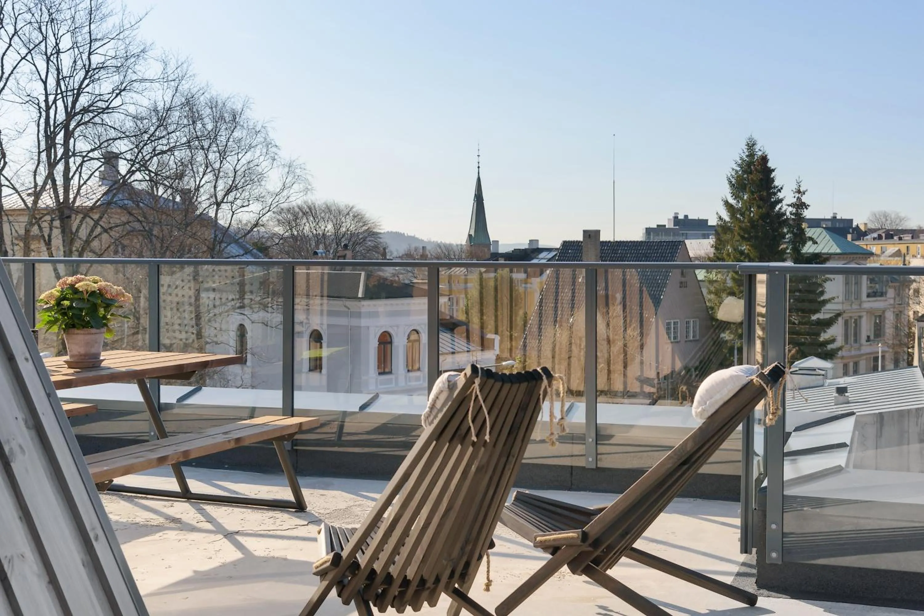 Patio in The Apartments Company - Majorstuen