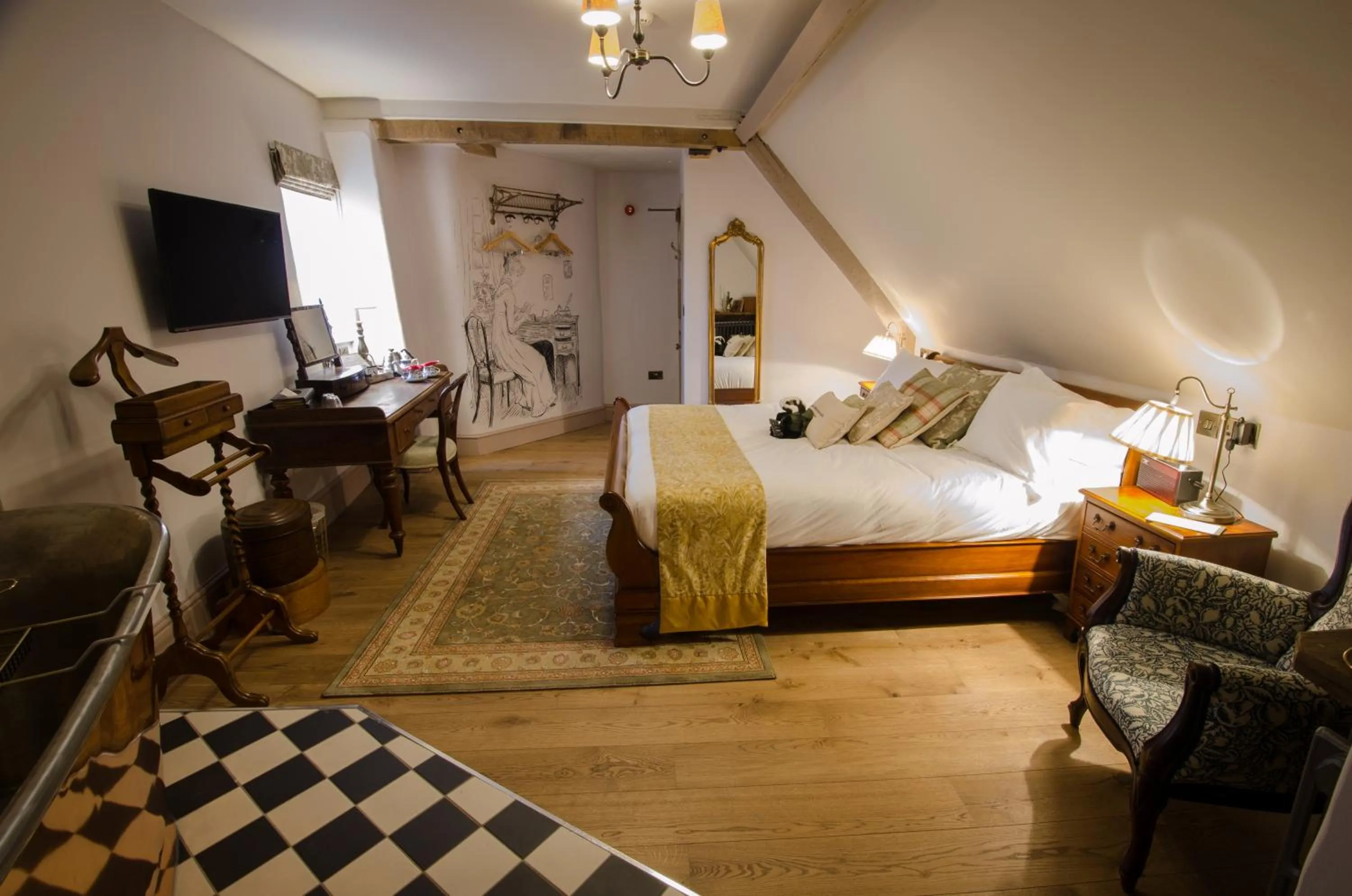 Day, Bed in 1777. At The Albion