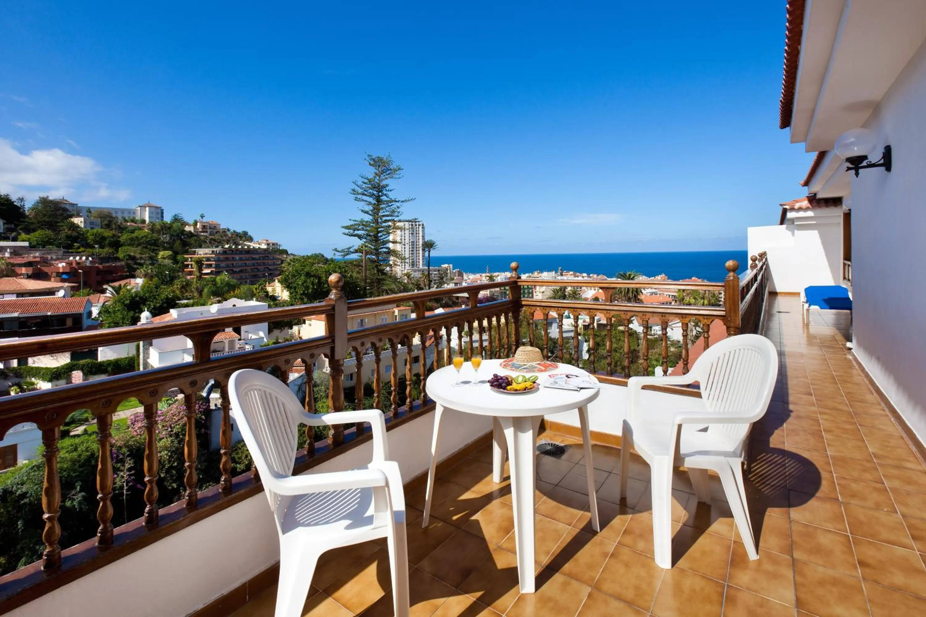 Balcony/Terrace in Apartamentos Casablanca