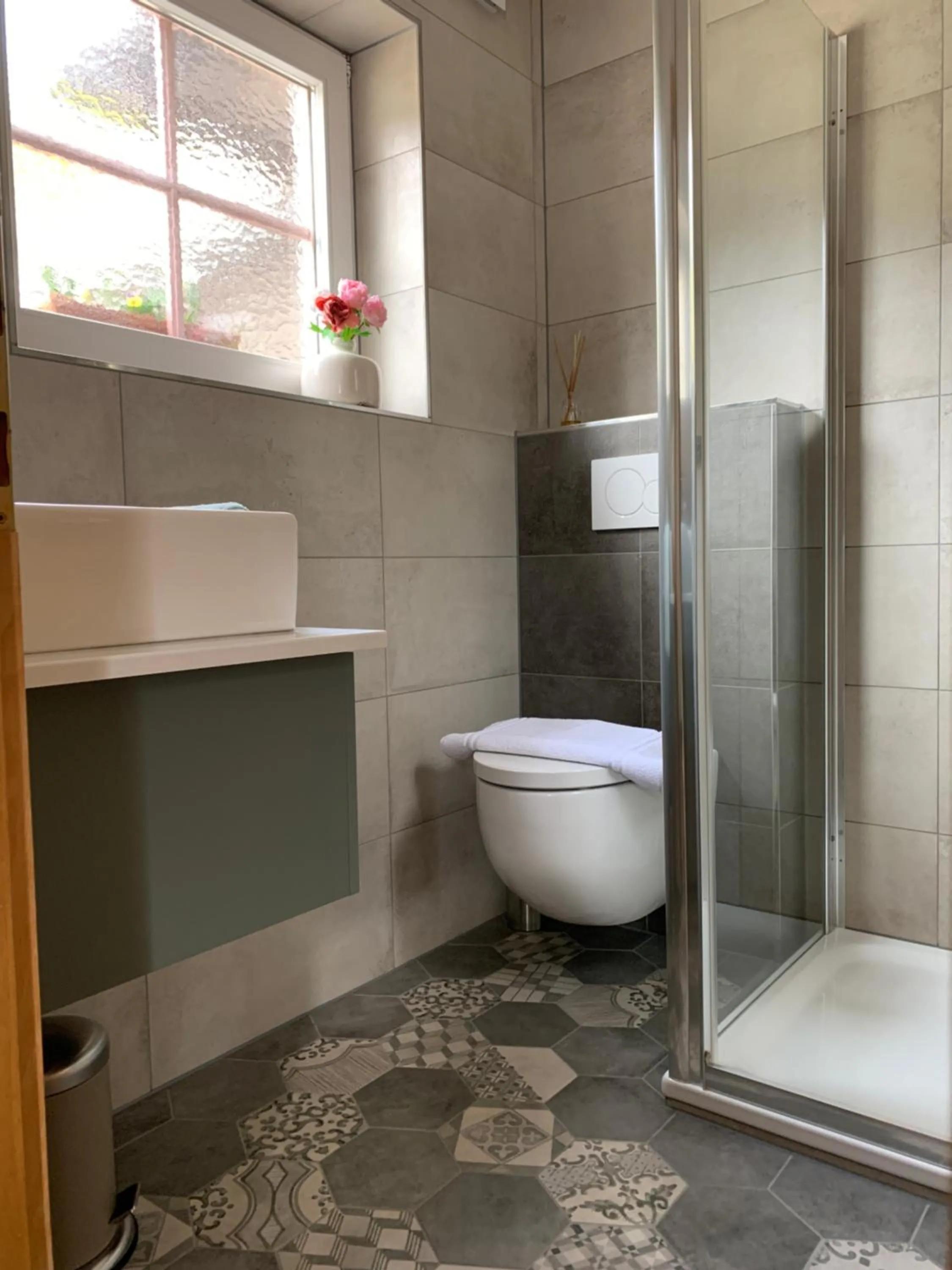 Shower in Landhaus Luzia