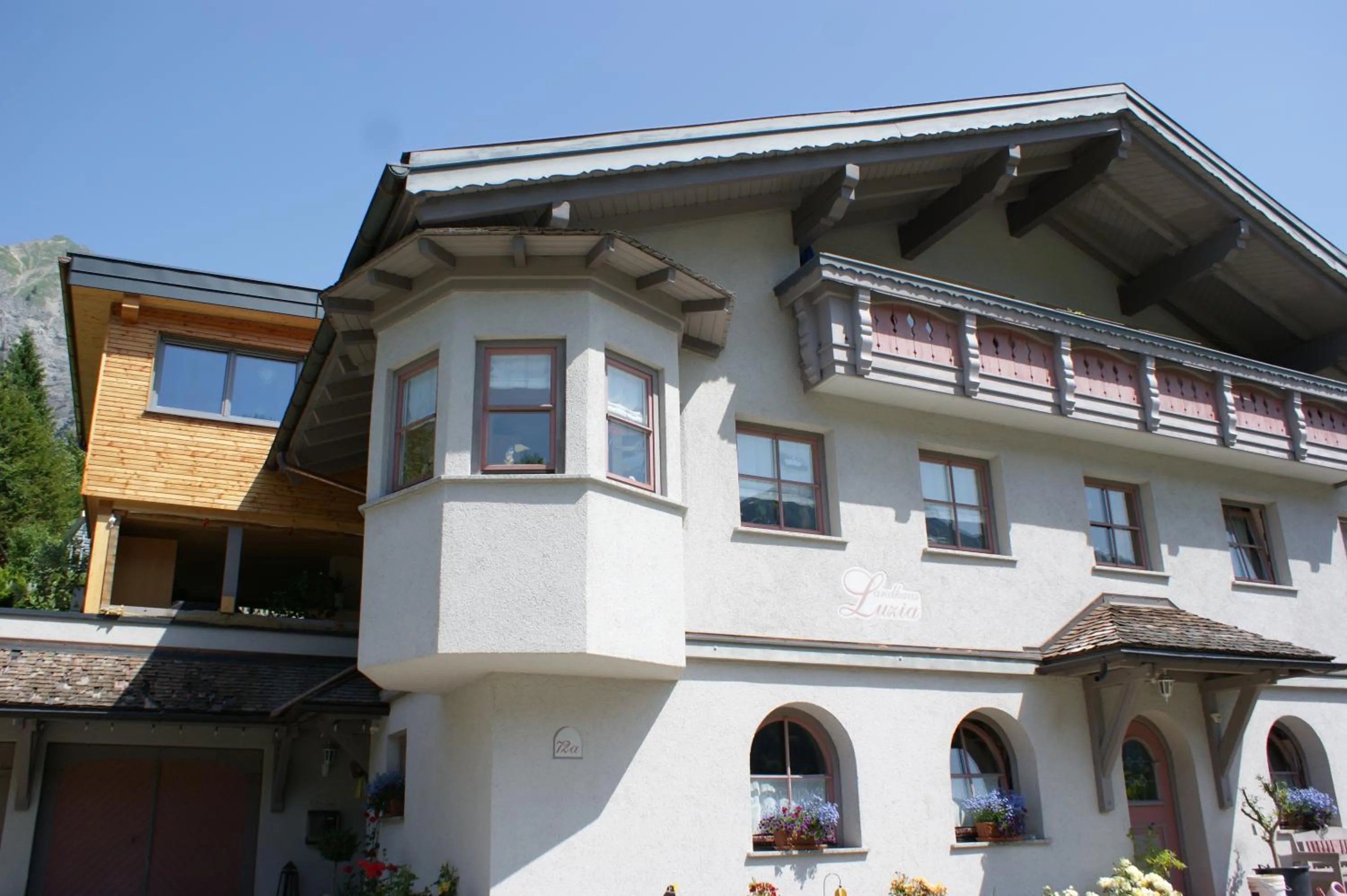 Facade/entrance in Landhaus Luzia