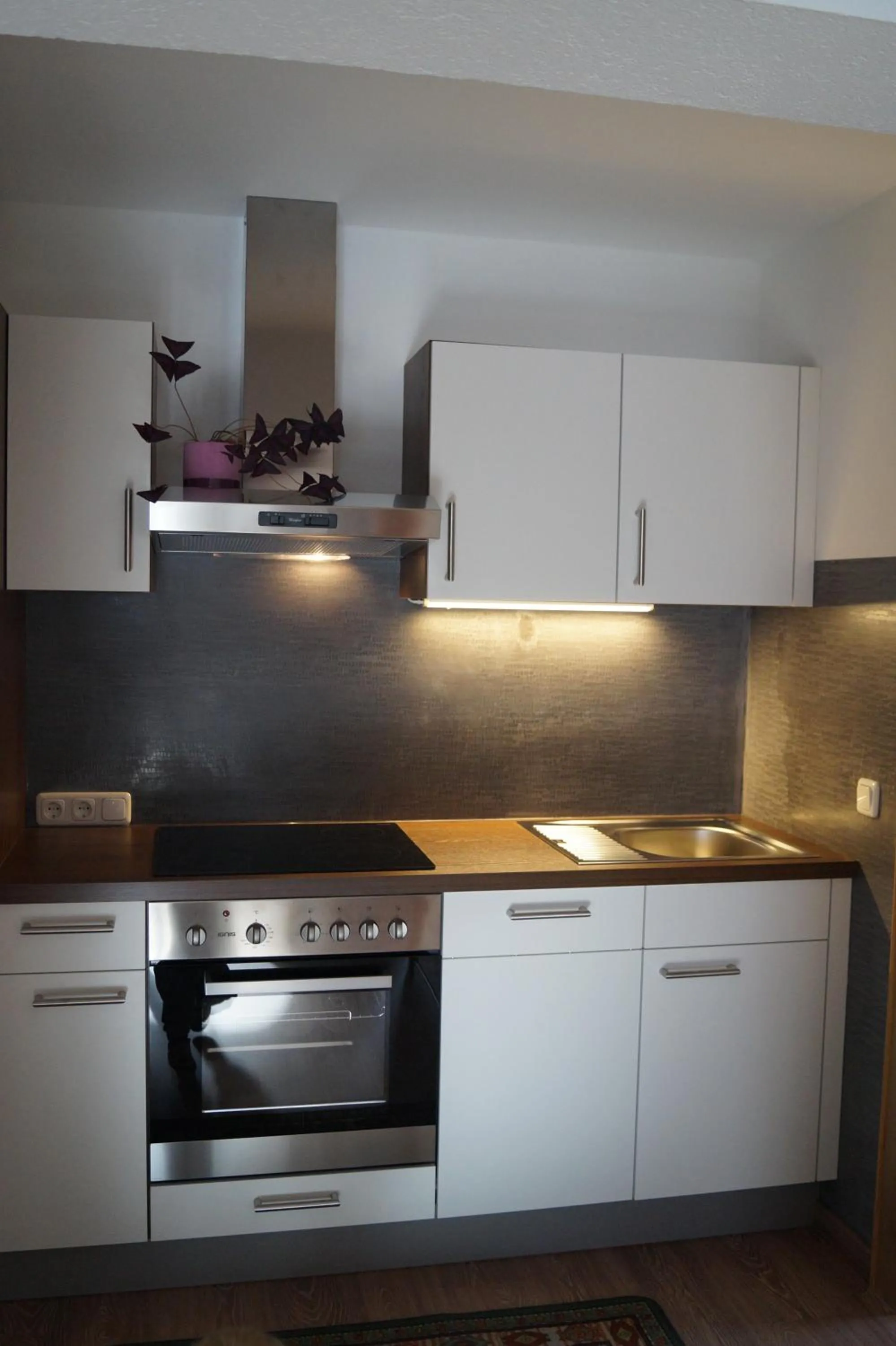 Kitchen or kitchenette in Landhaus Luzia