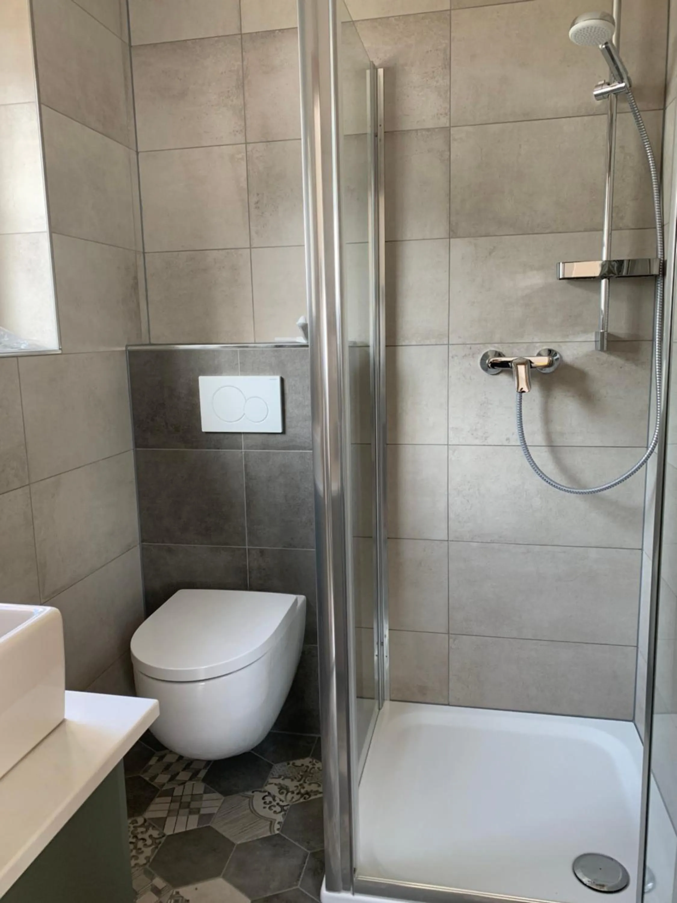 Shower in Landhaus Luzia