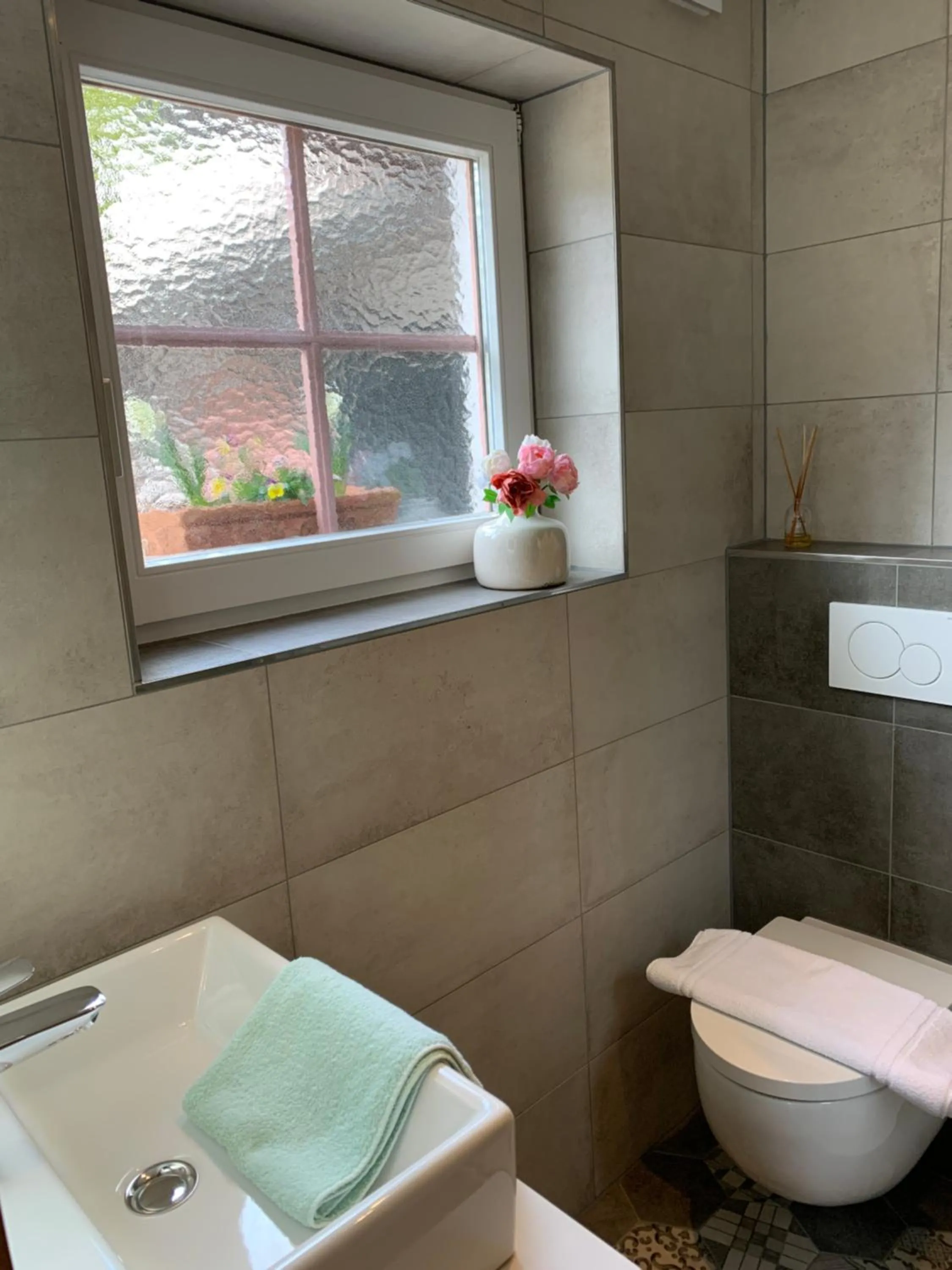 Shower in Landhaus Luzia