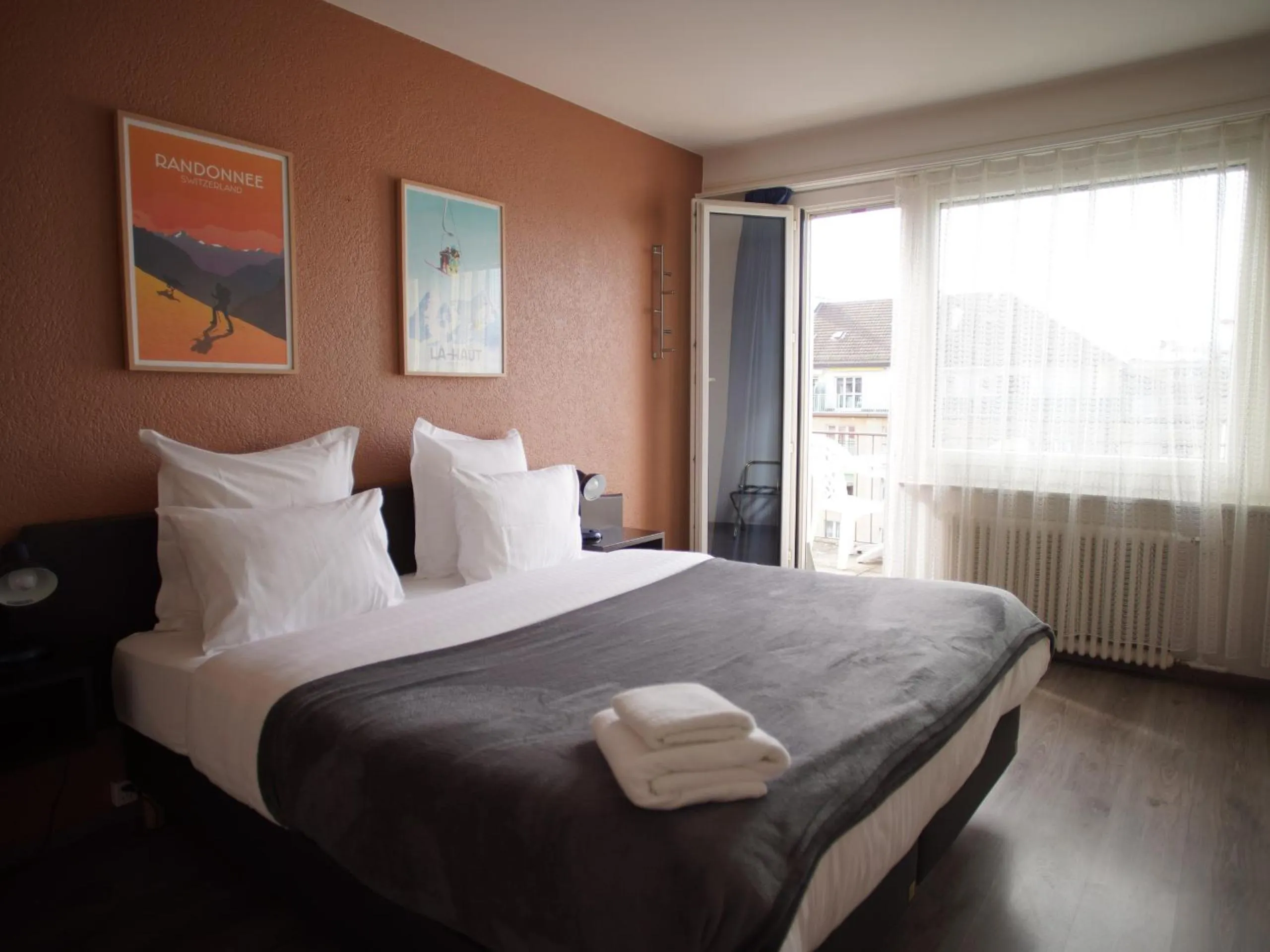 Bed in Primadom Aparthotel