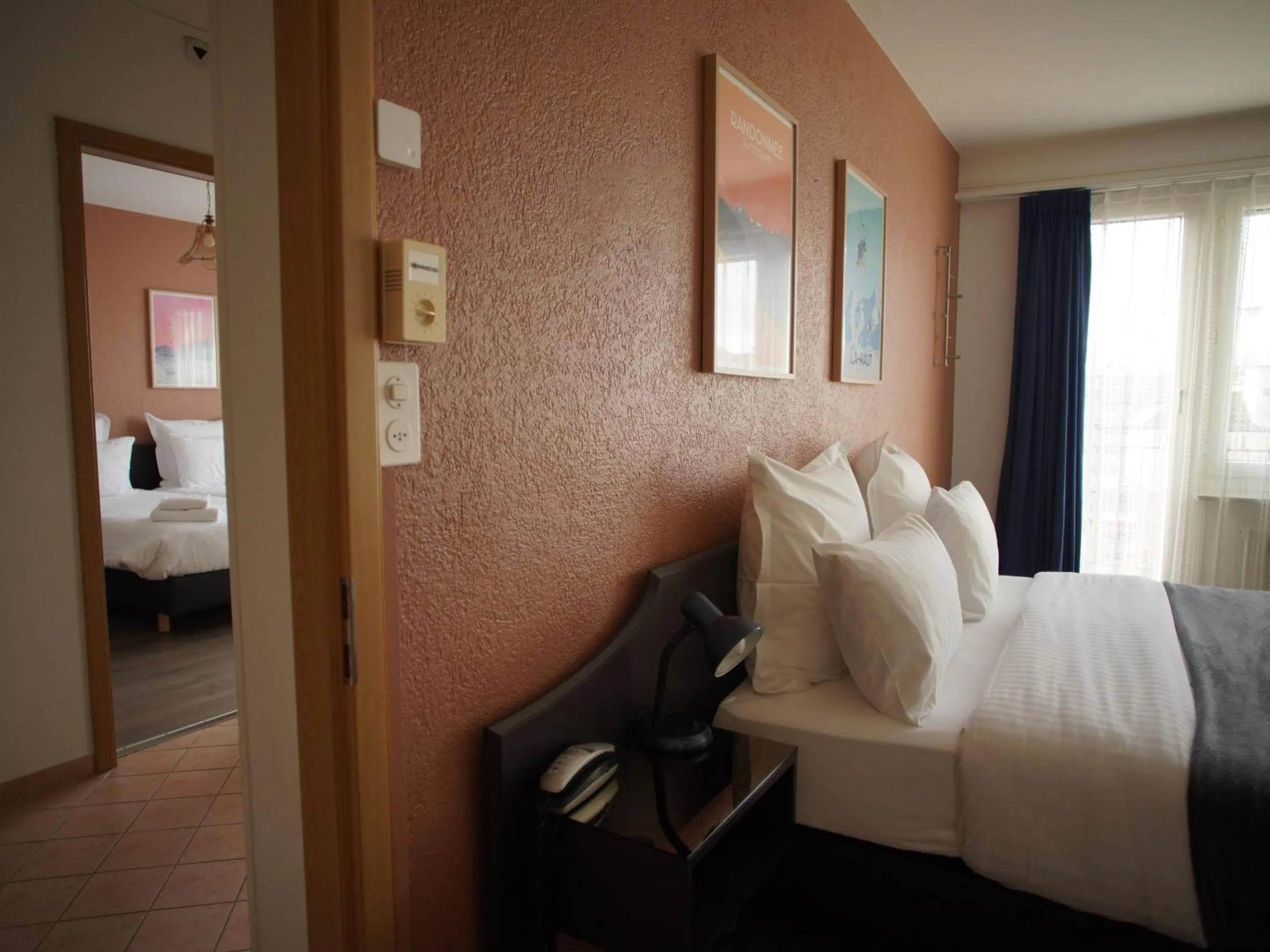 Bed in Primadom Aparthotel