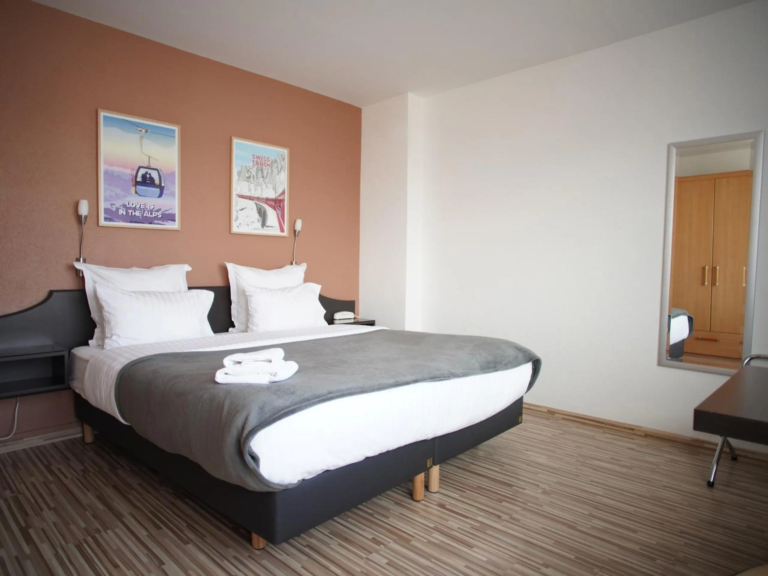 Bed in Primadom Aparthotel