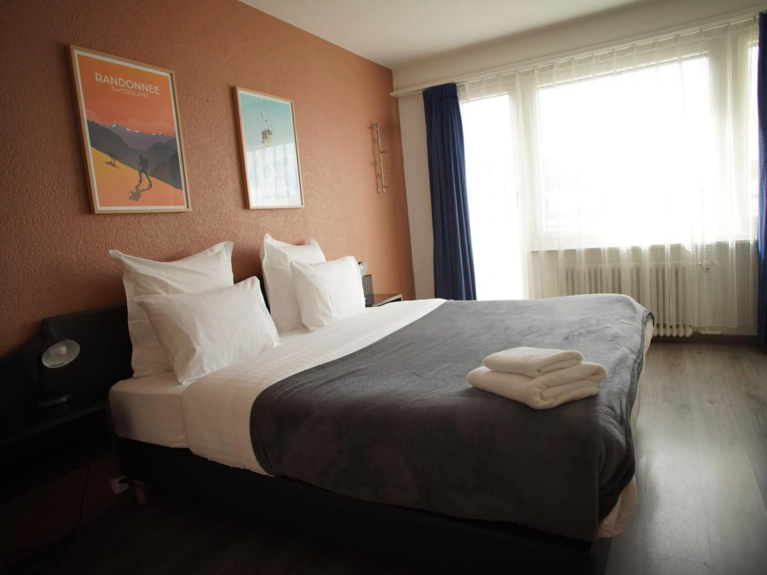 Bed in Primadom Aparthotel