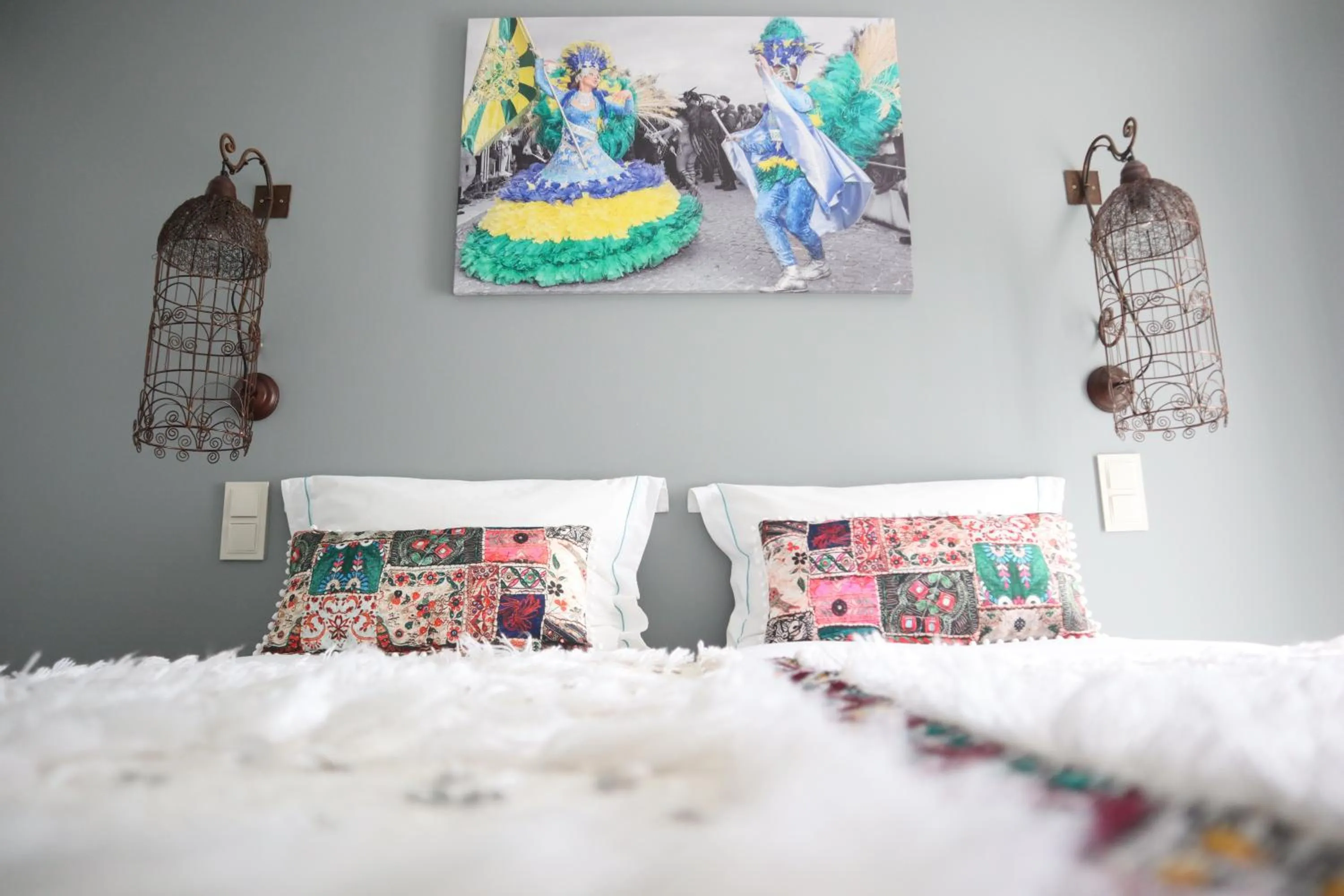 Bed in Casa da Praça Guest House