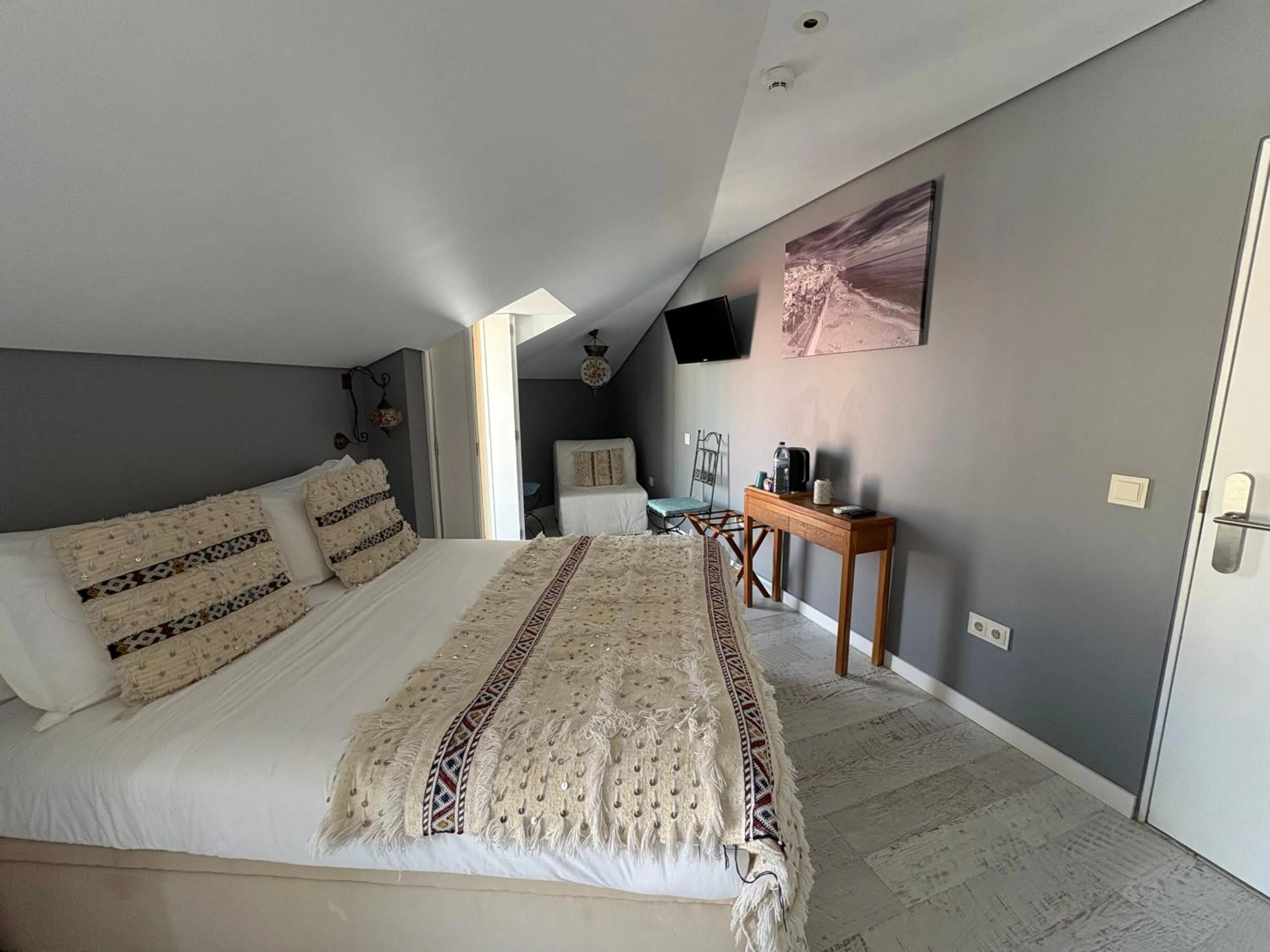 TV and multimedia, Bed in Casa da Praça Guest House