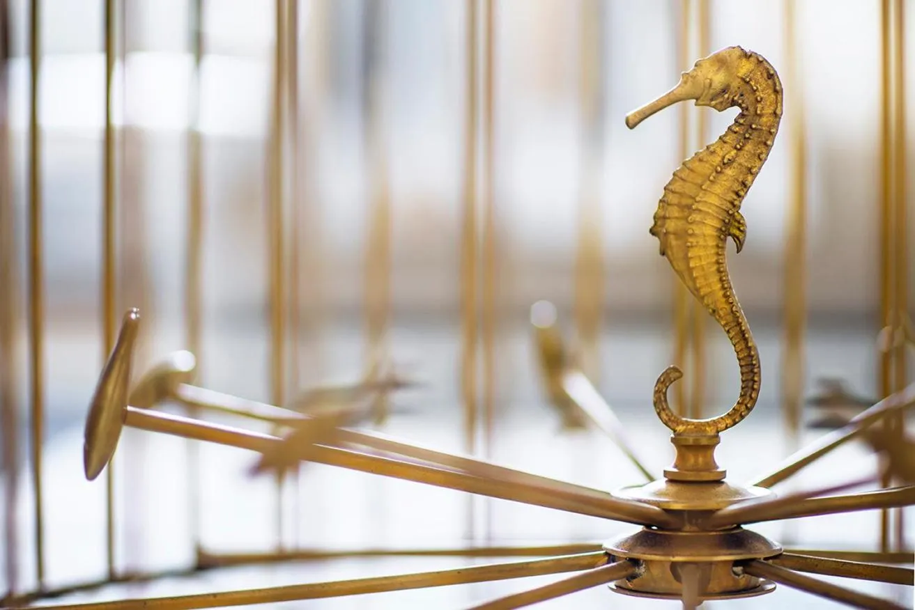 Decorative detail in Hotel Byron