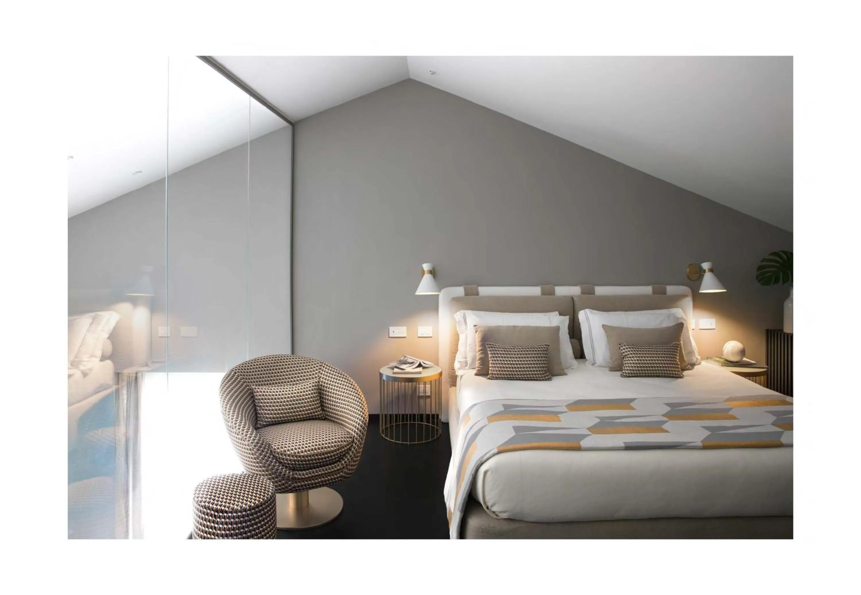 Bedroom, Bed in Hotel Byron