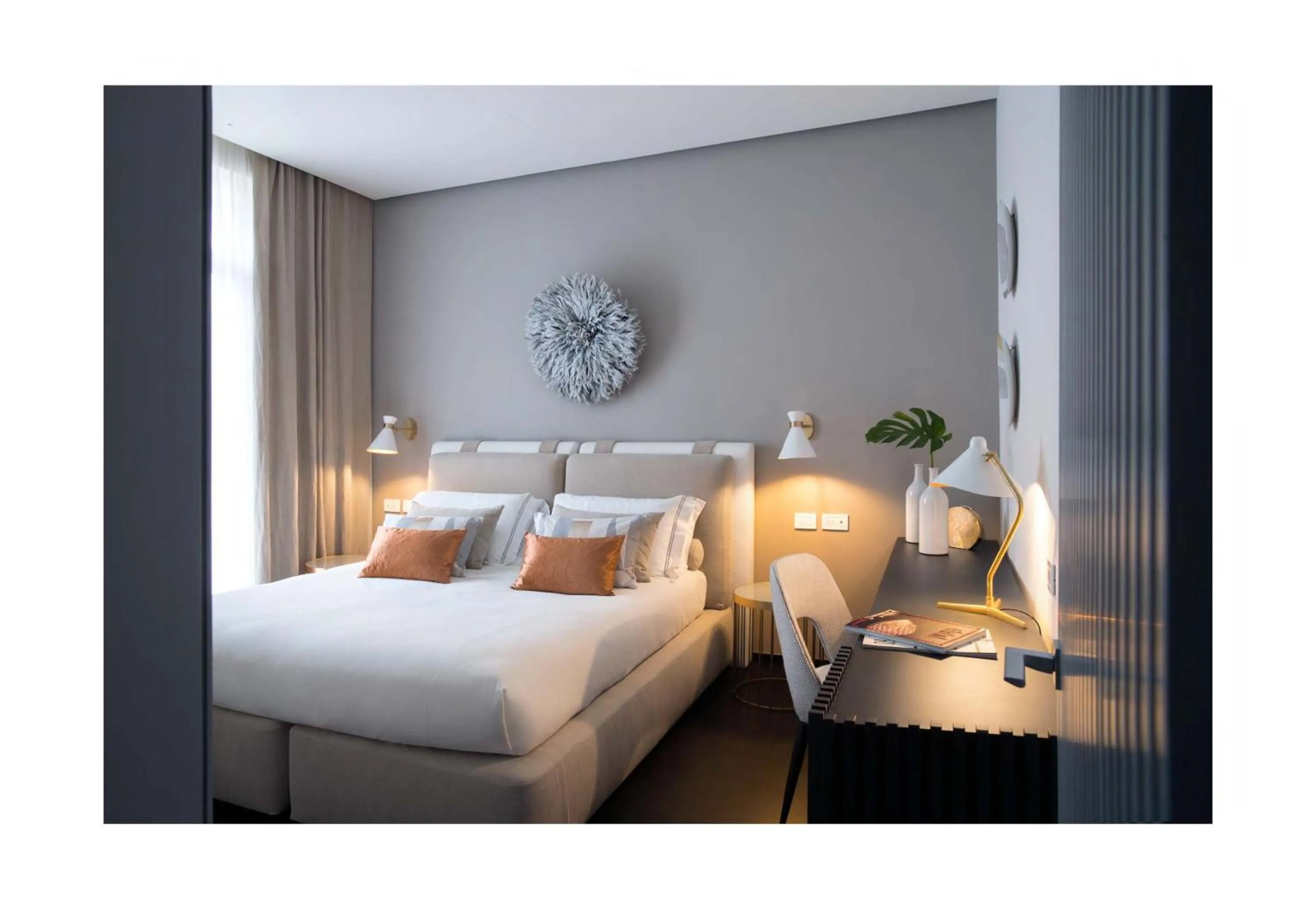 Bedroom, Bed in Hotel Byron