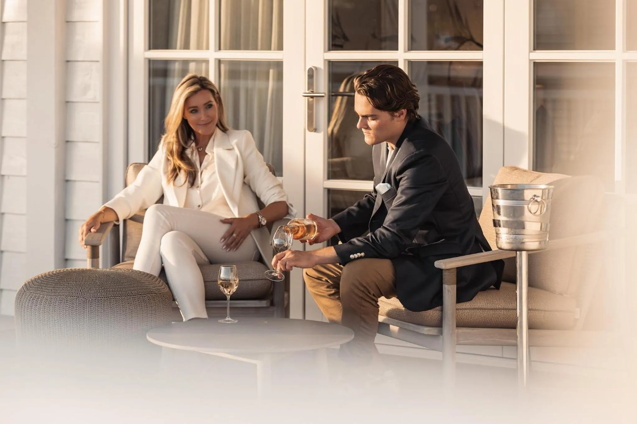 Balcony/Terrace in De Lindenhoeve Boutique Hotel