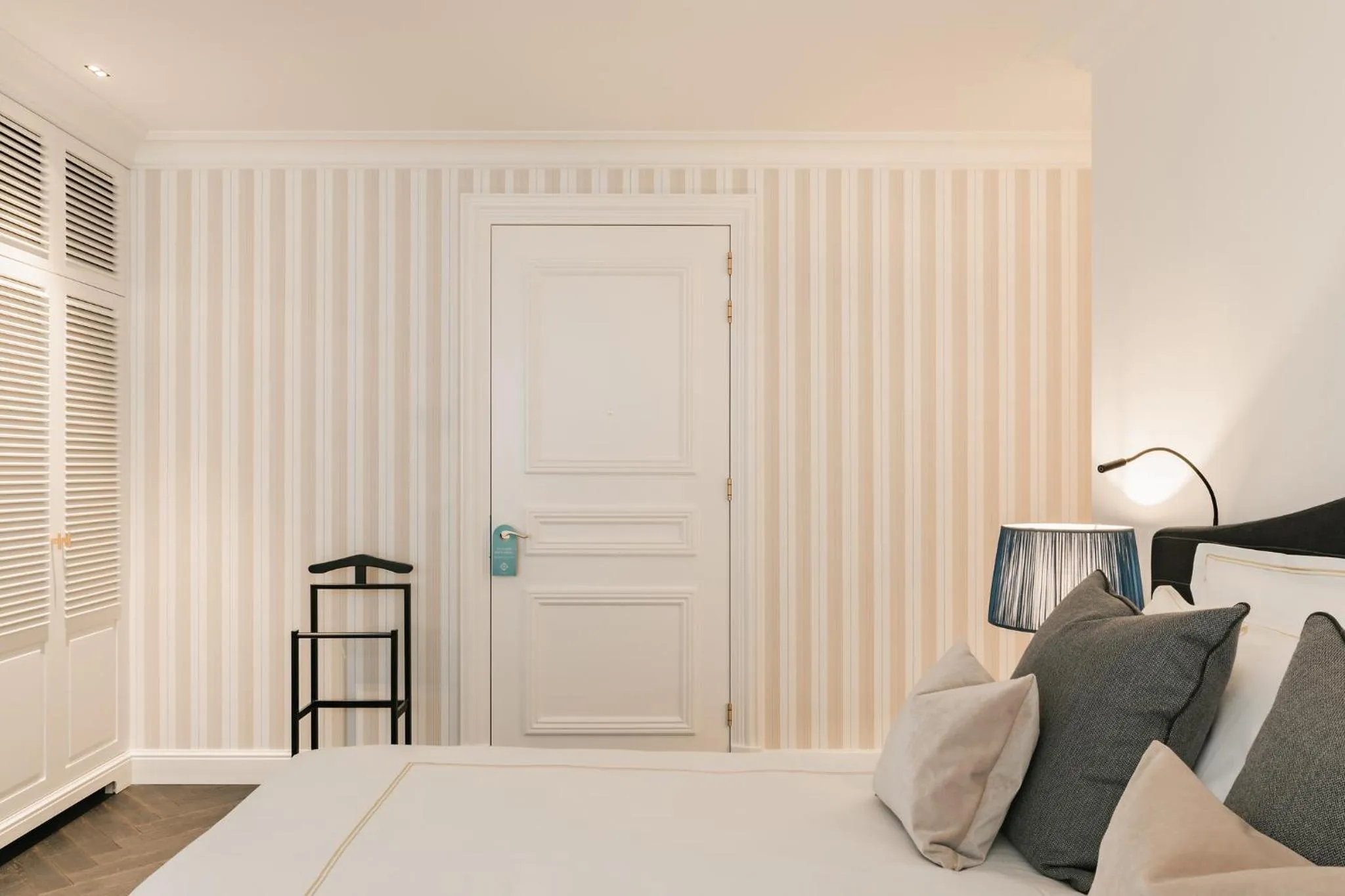 Bed in De Lindenhoeve Boutique Hotel