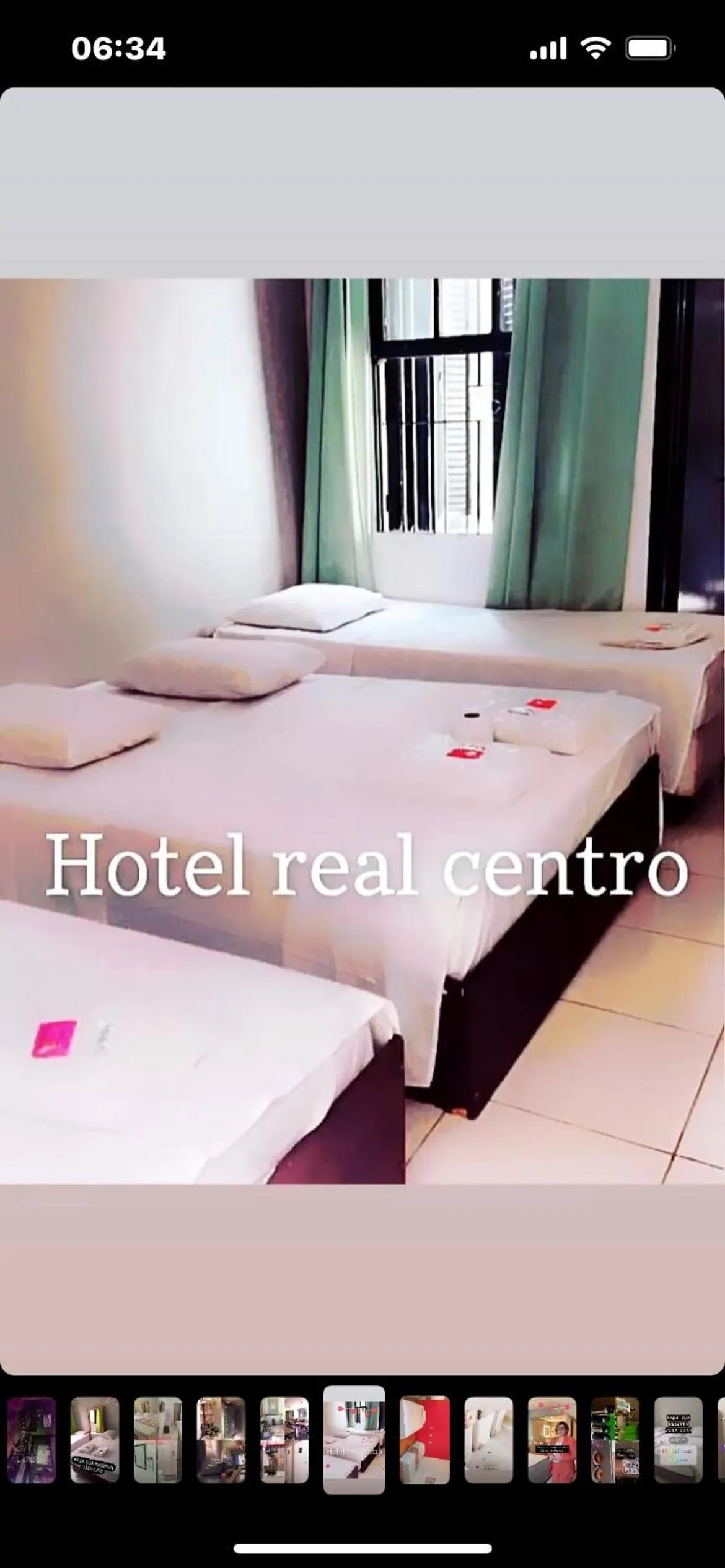 Bed in Hotel Real Centro