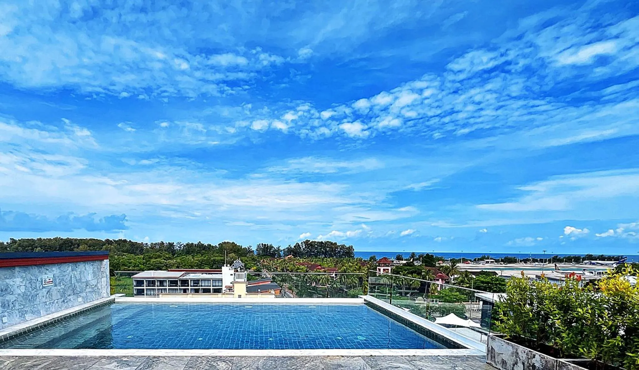 Swimming pool in The Sixteenth Naiyang Beach Hotel- Free Schedule Airport Shuttle