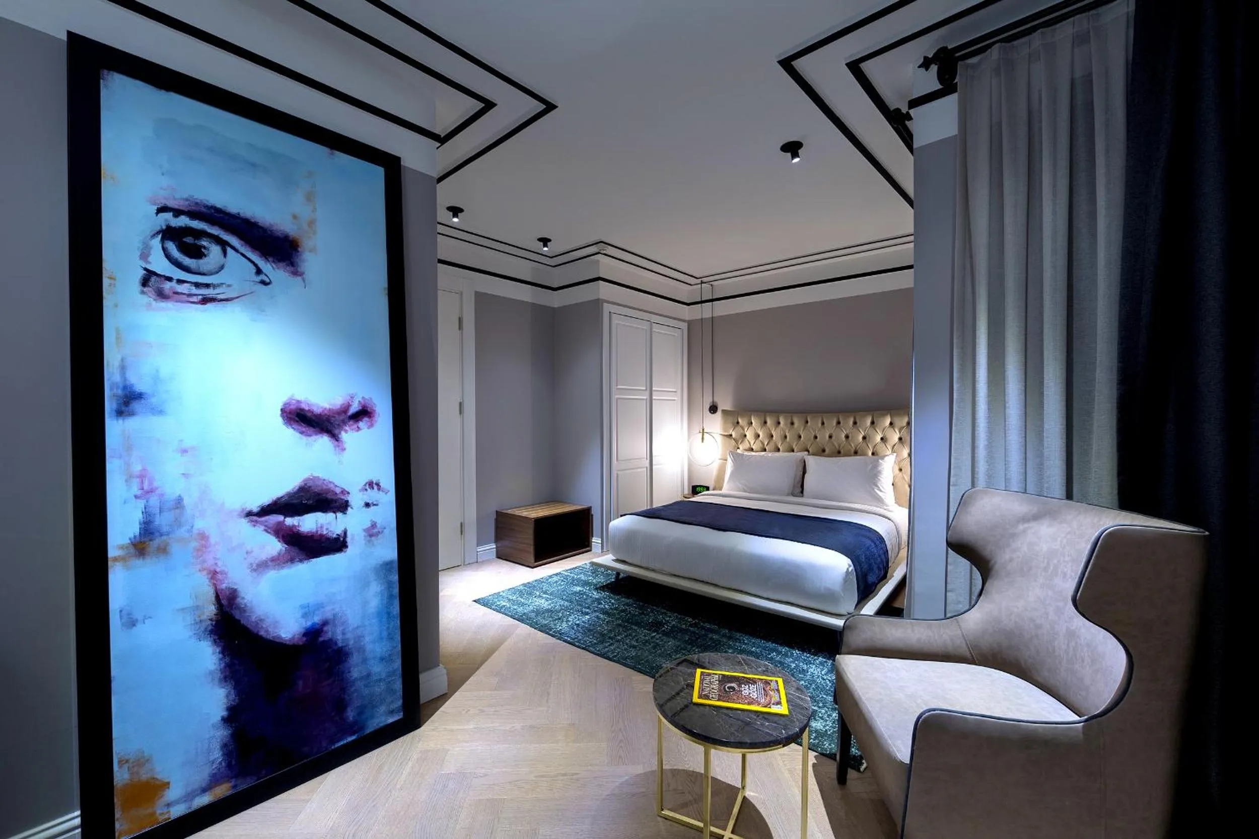 TV and multimedia, Bed in Walton Hotels Galata