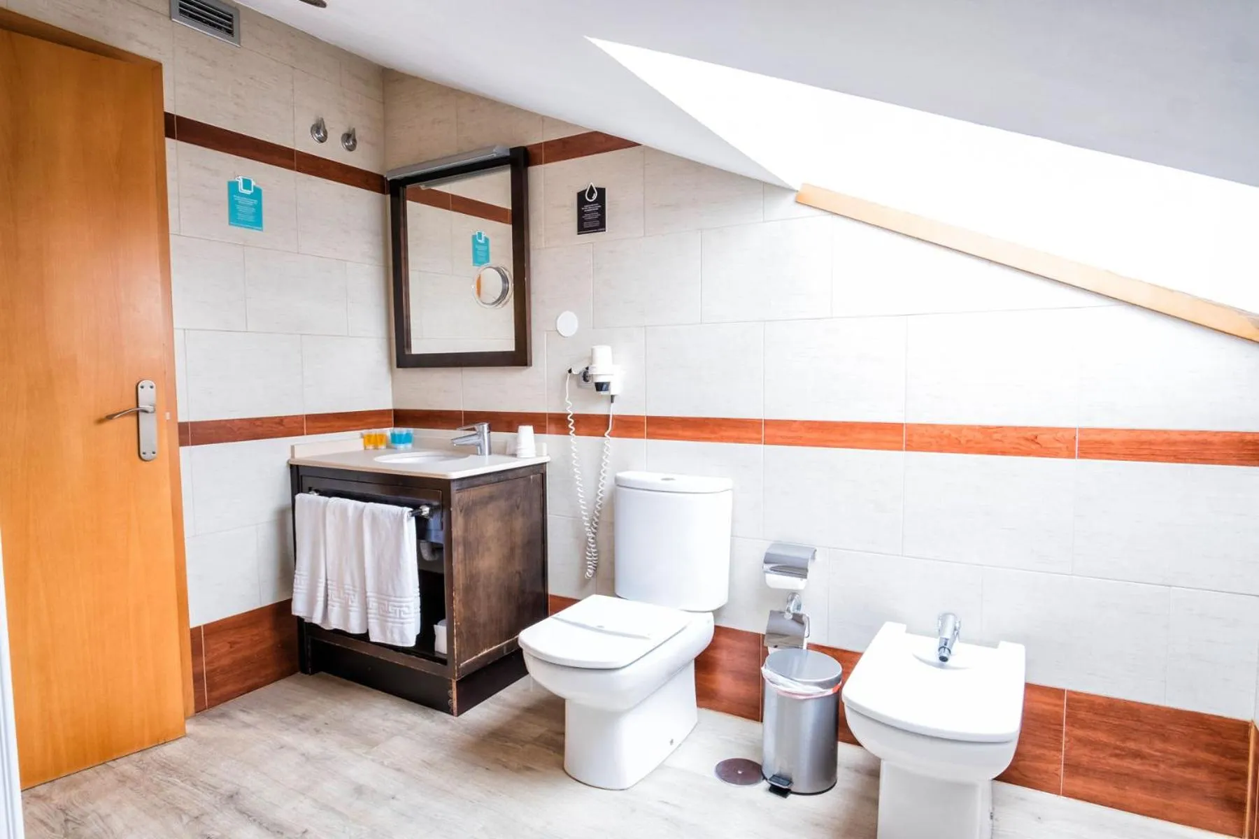 Bathroom in Hotel Alda Bonaval