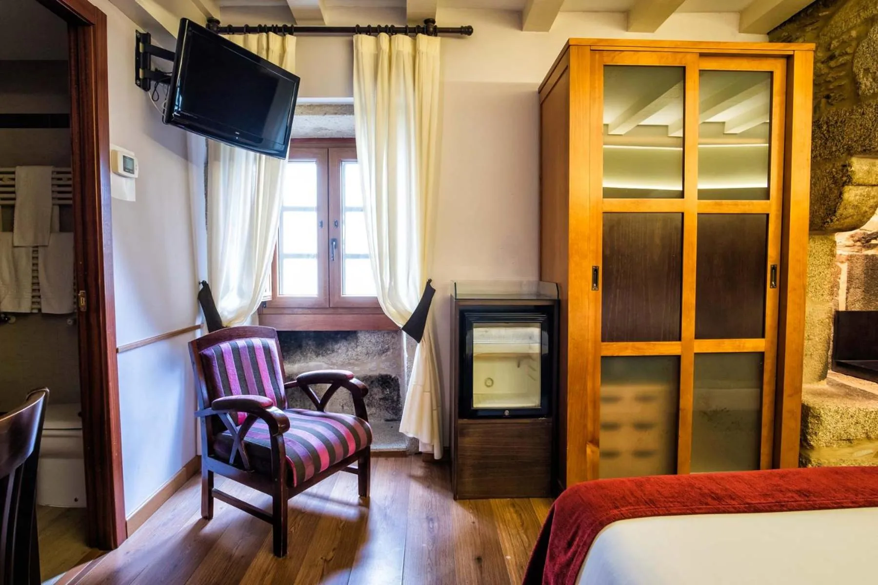 Bedroom, Bed in Hotel Alda Bonaval