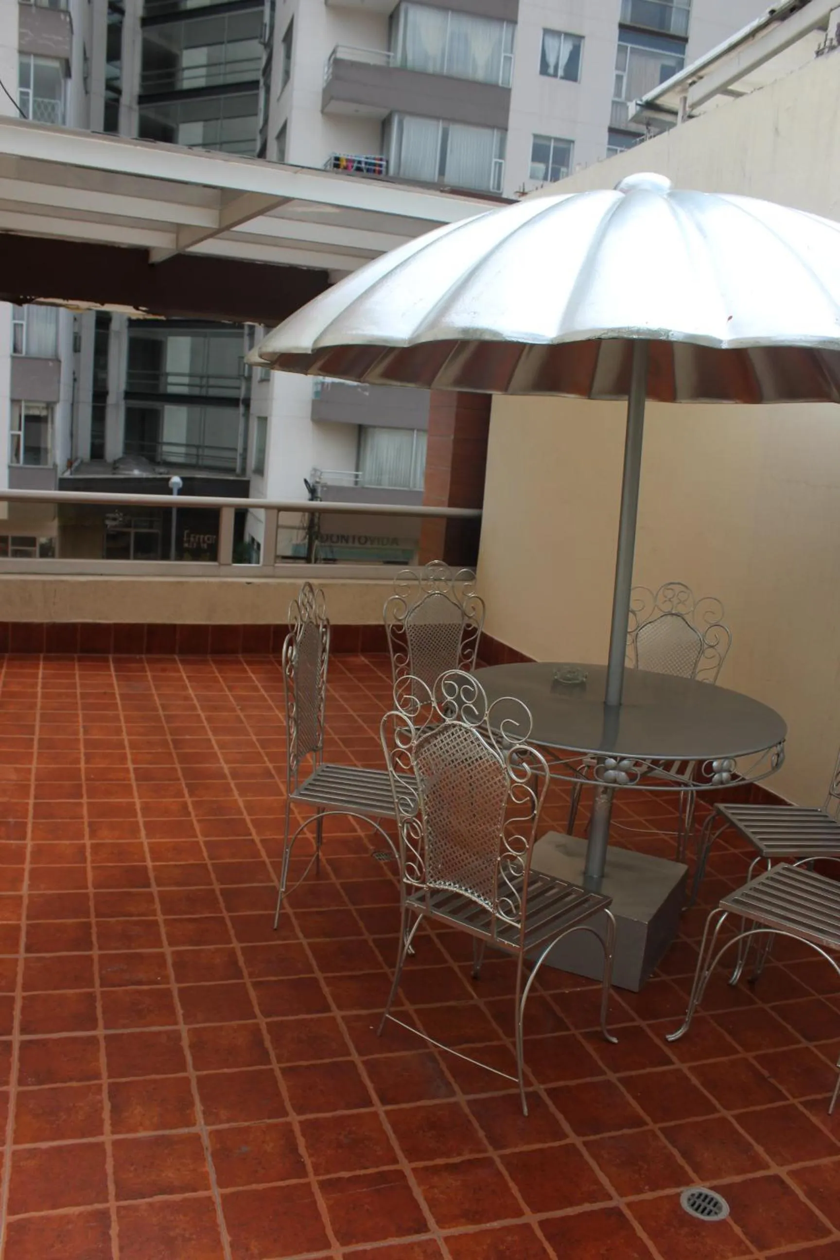 Balcony/Terrace in Hotel Saint Thomas