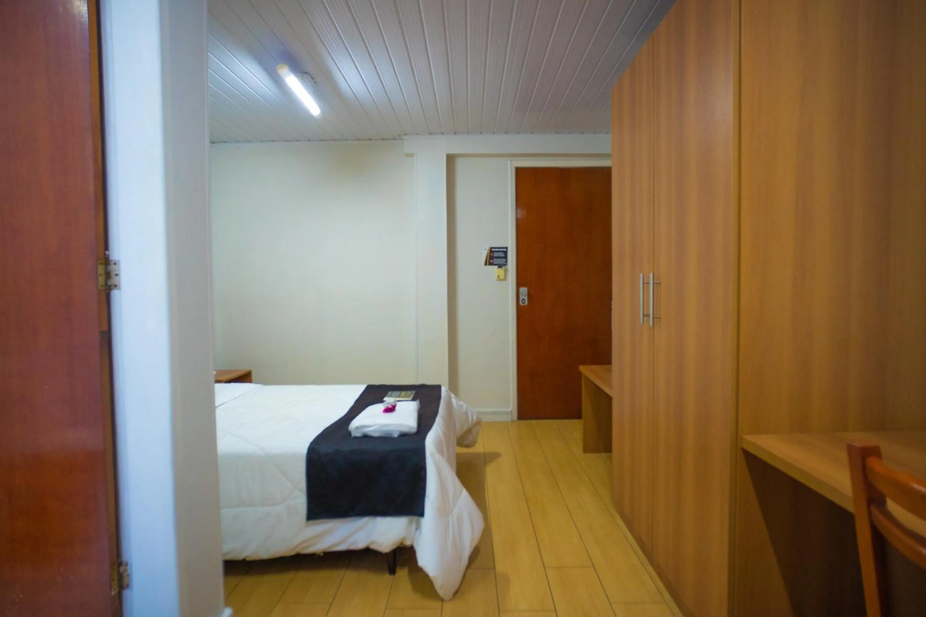 Bed in Ano Bom Palace Hotel