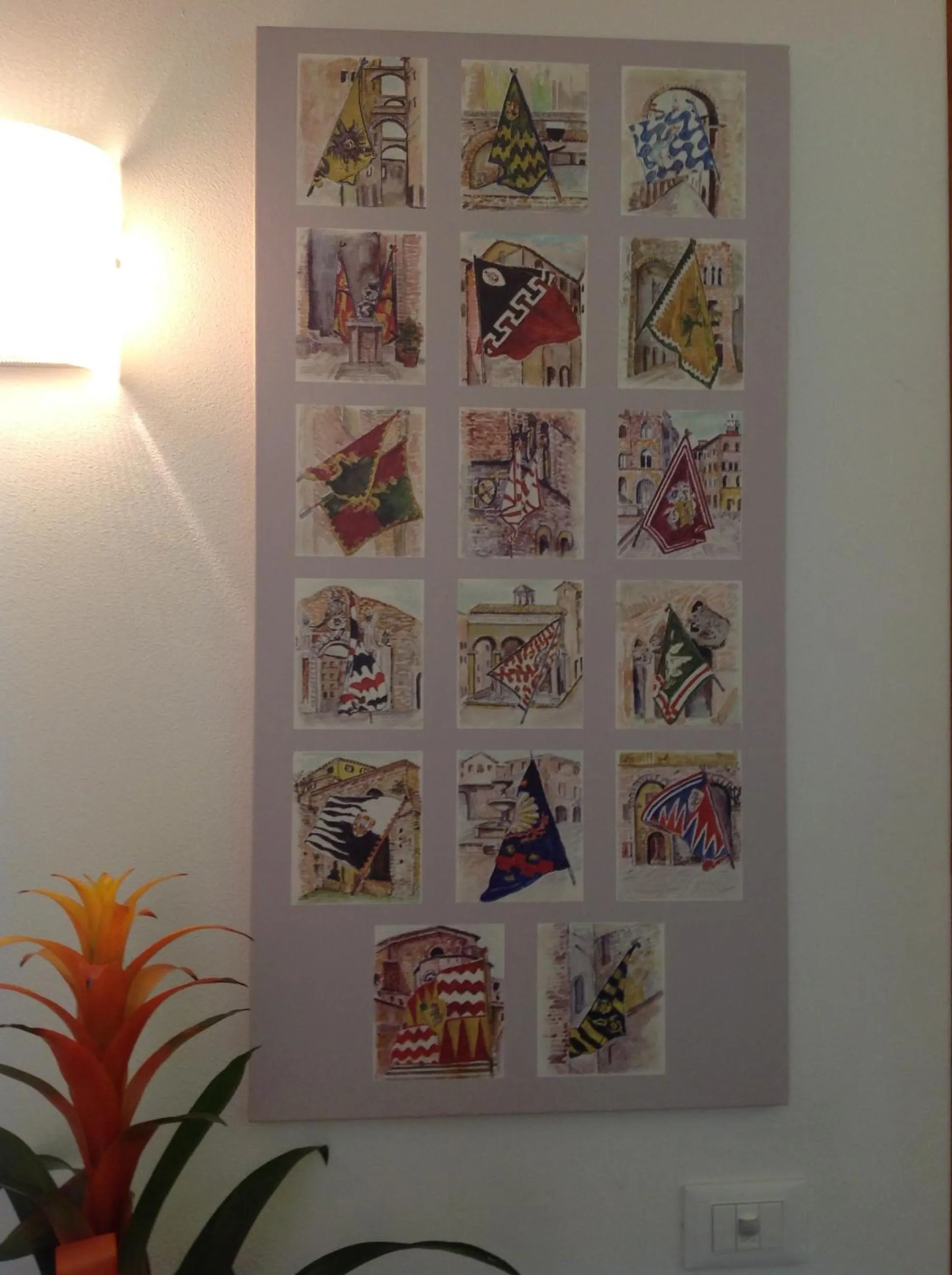 Decorative detail in Bed & Breakfast Camollia