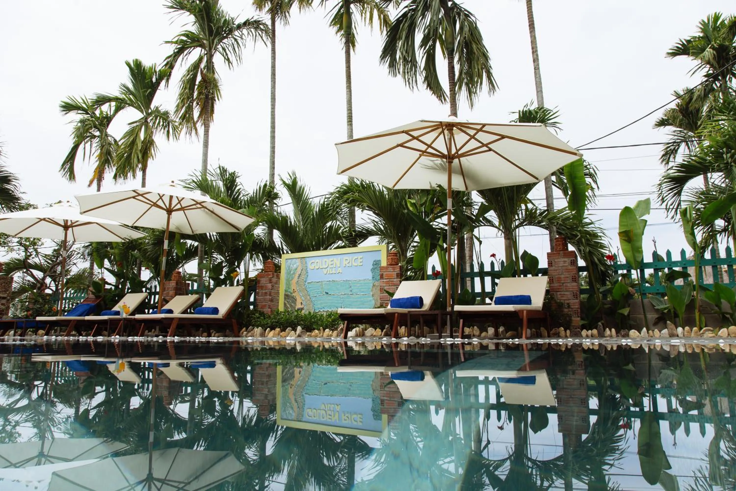 Garden in Hoi An Golden Rice Villa