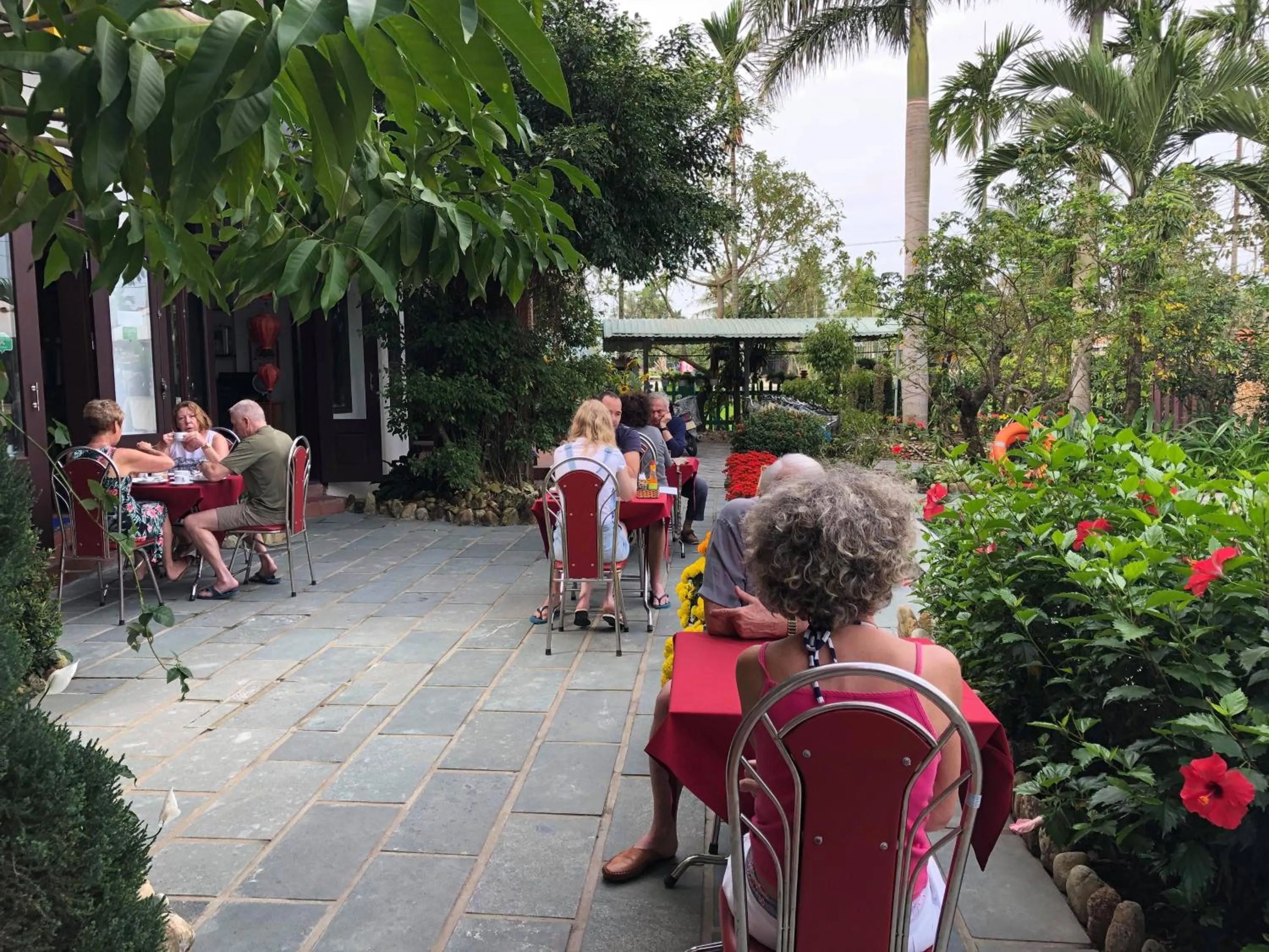 Pool view in Hoi An Golden Rice Villa