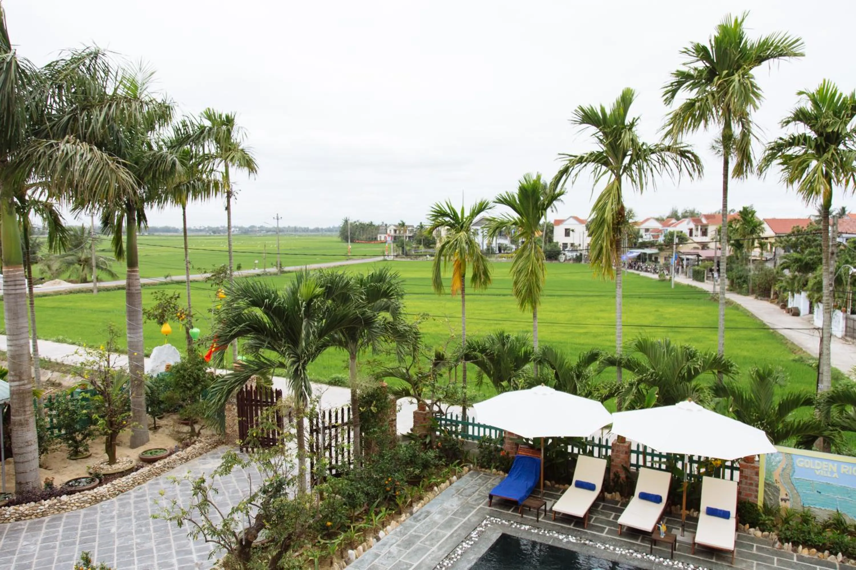 Street view in Hoi An Golden Rice Villa