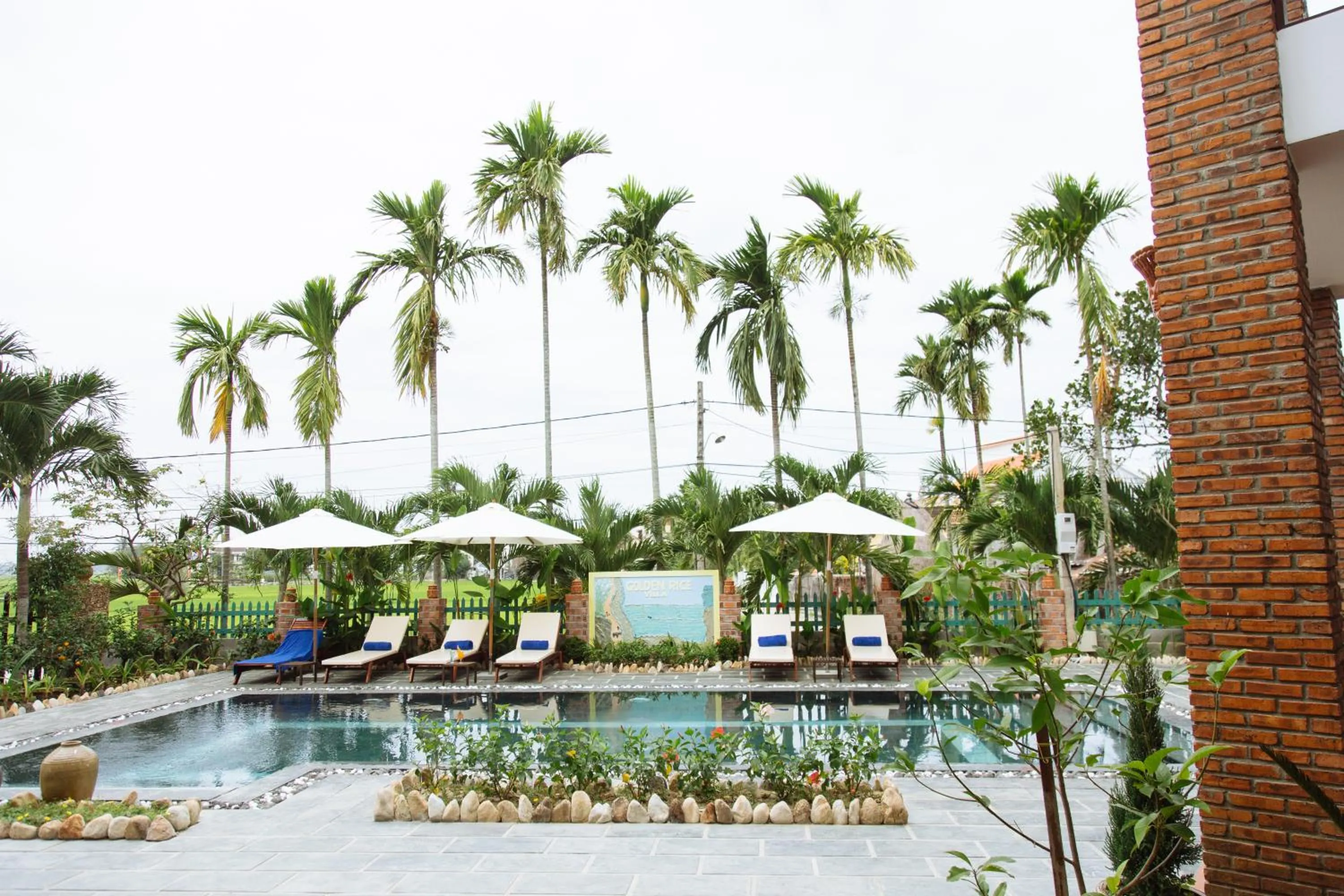 Natural landscape in Hoi An Golden Rice Villa