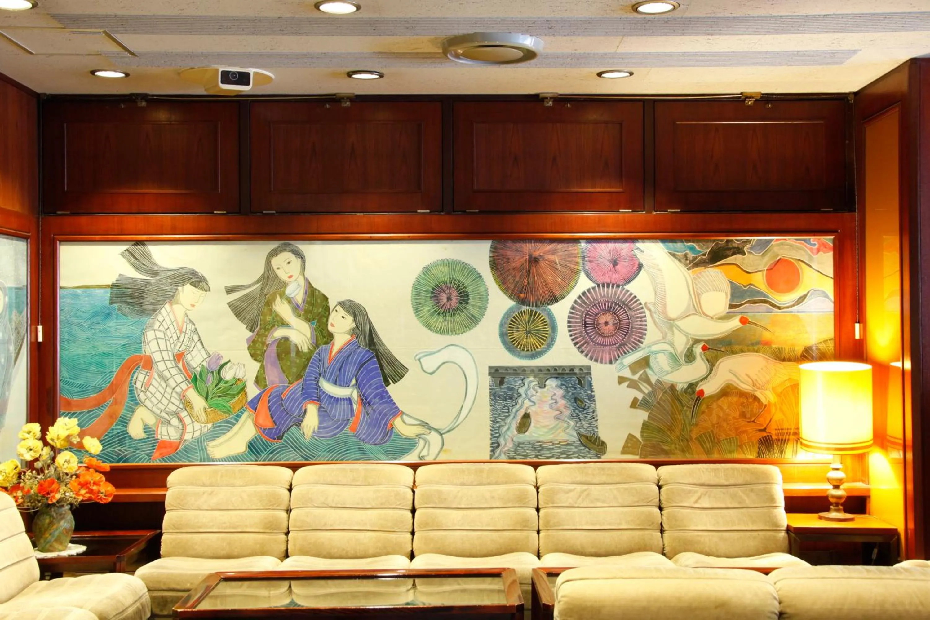 Lobby or reception in Niigata Station Hotel