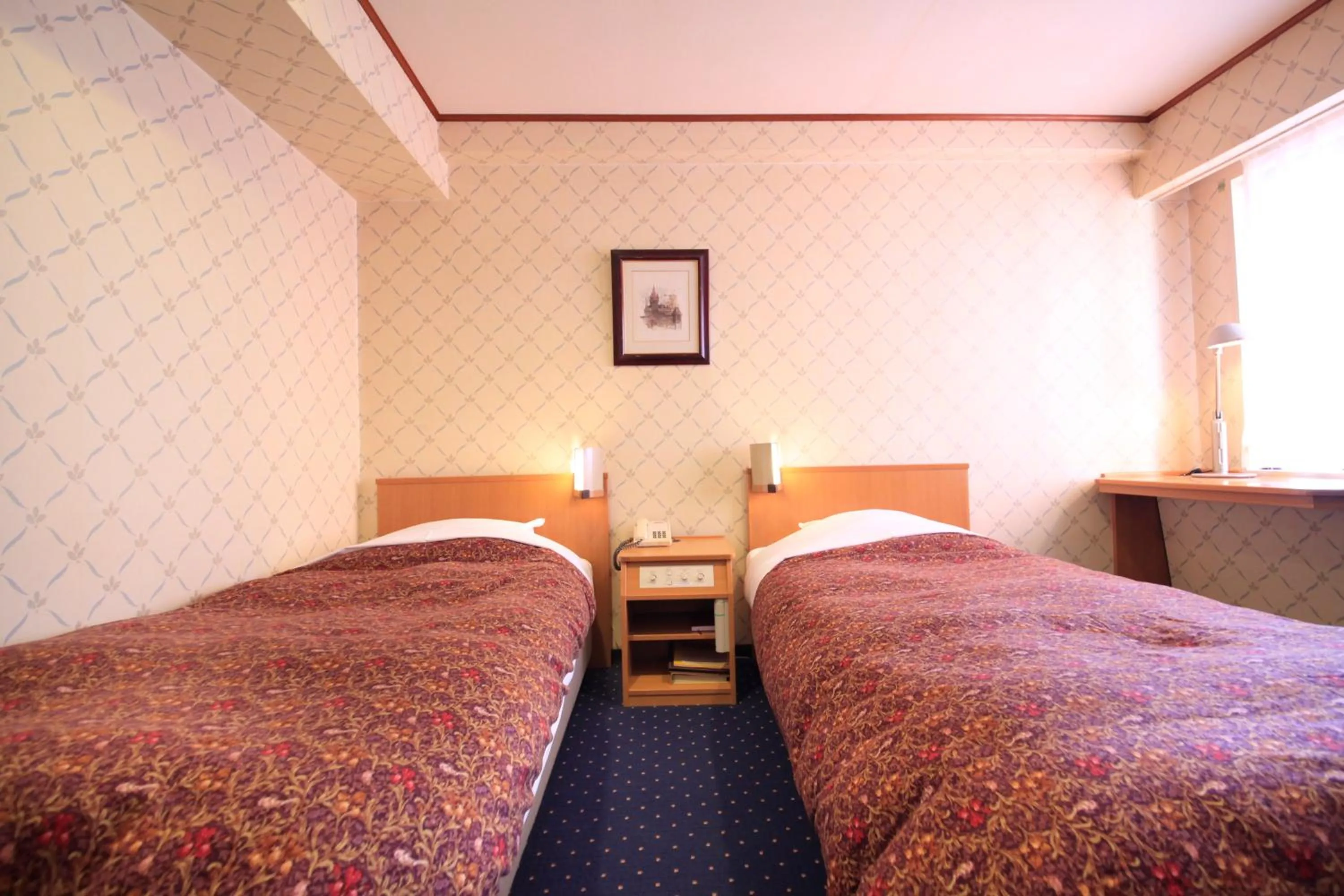 Photo of the whole room, Bed in Niigata Station Hotel