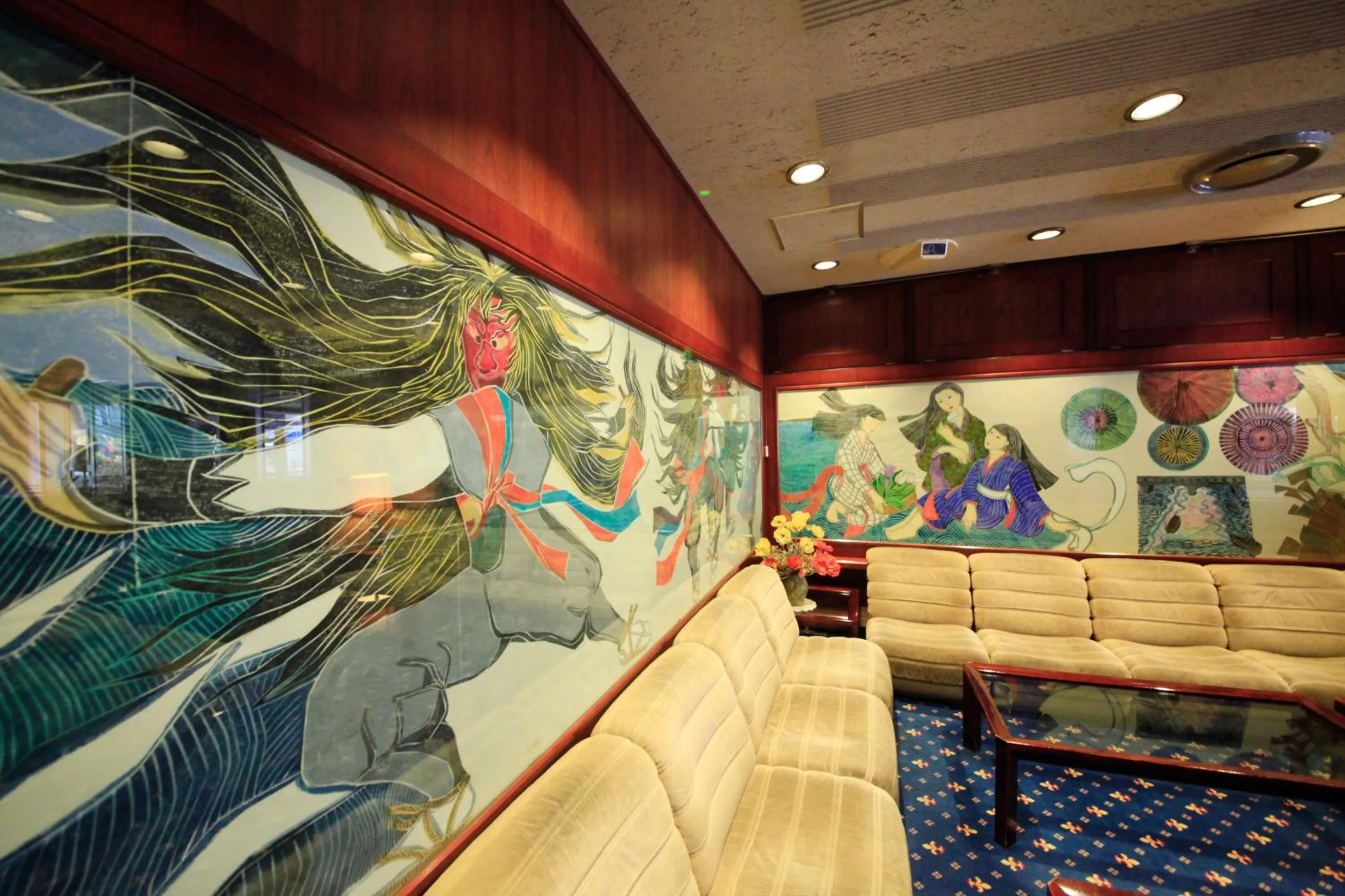 Lobby or reception in Niigata Station Hotel