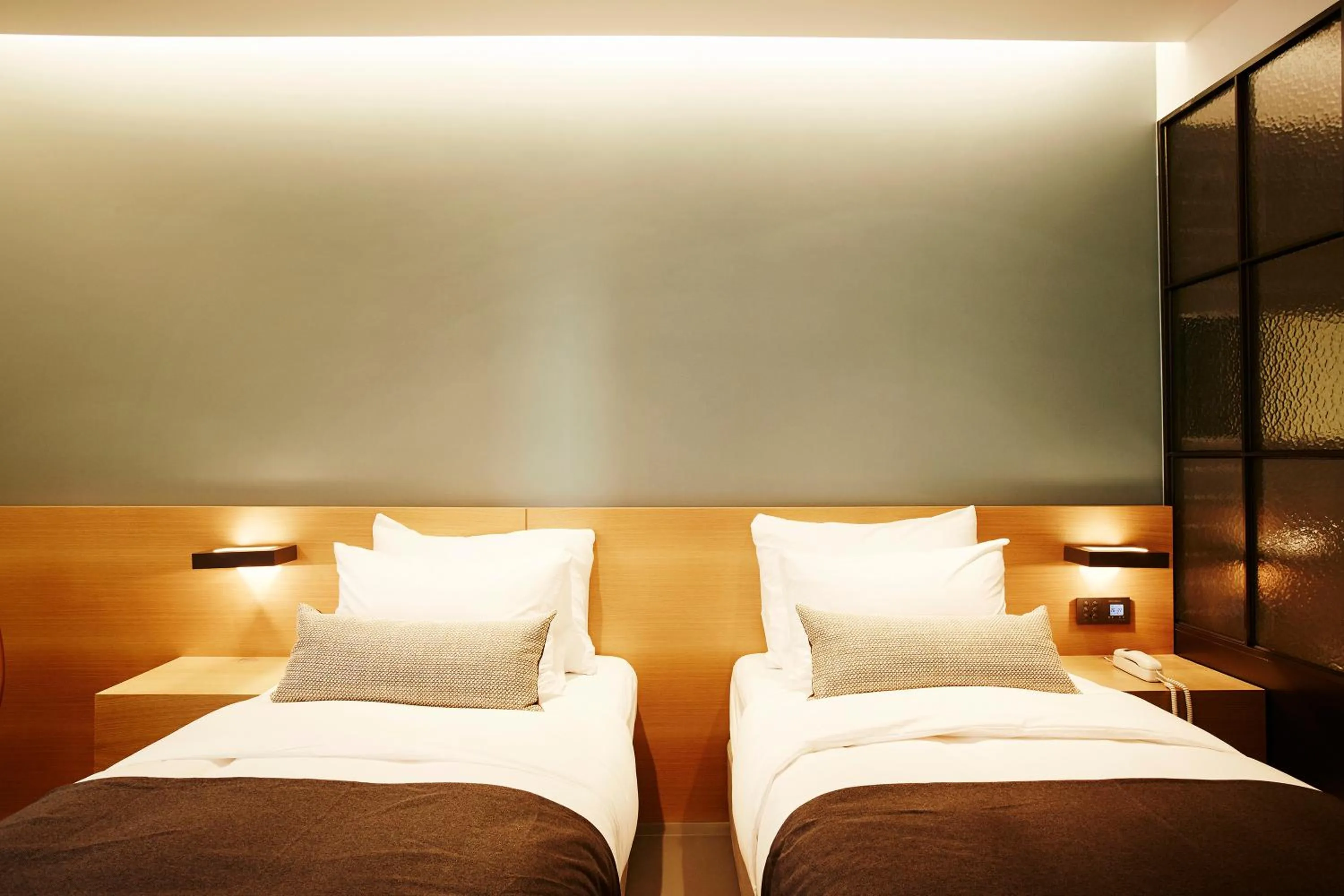 Bed in MD HOTEL Dongtan